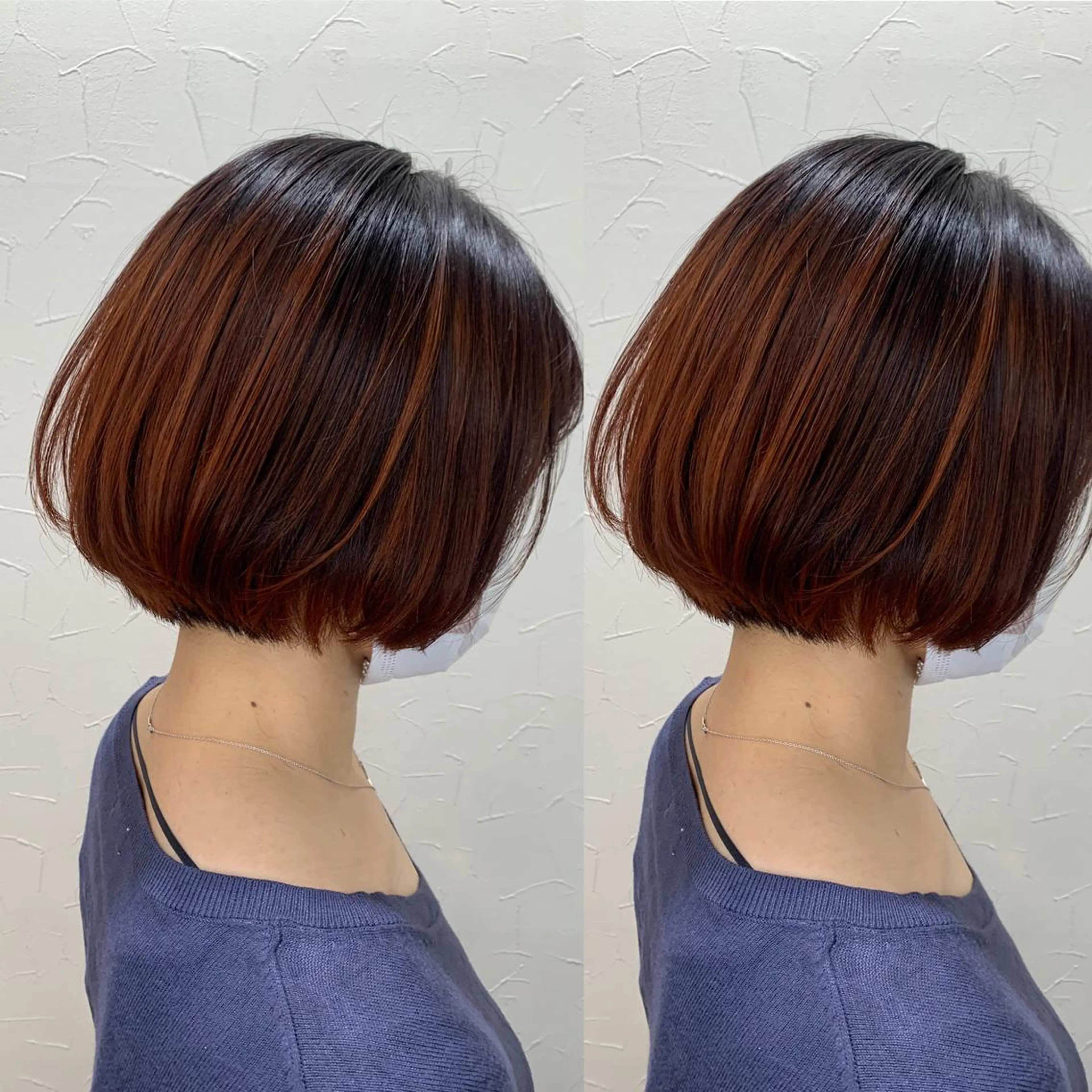 ミディアム ボブ カット ヘアカラー トリートメント 似合わせ提案 将真のヘアスタイル