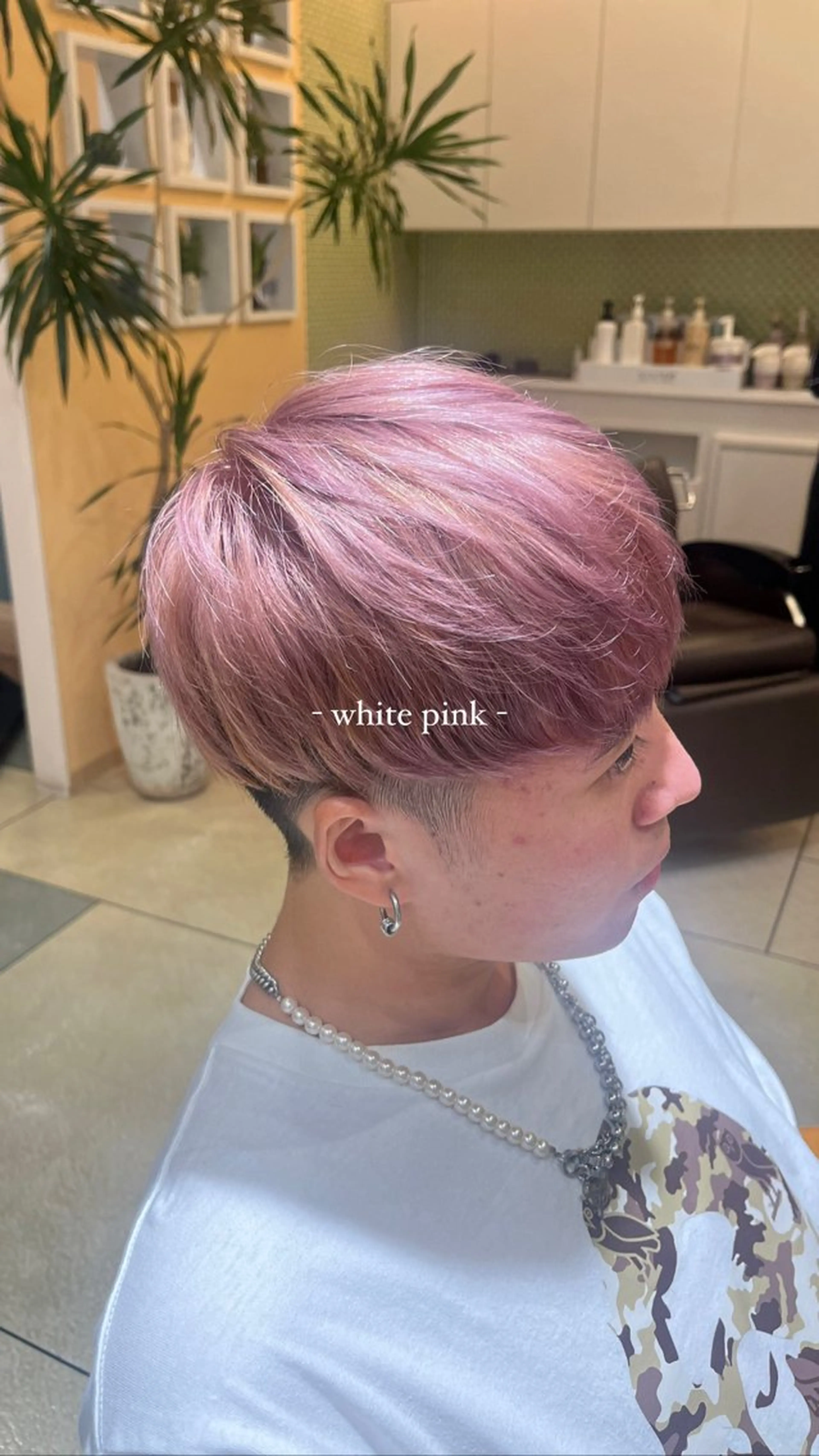 カラー メンズ ミシェル /韓国ヘア🕊️のヘアスタイル