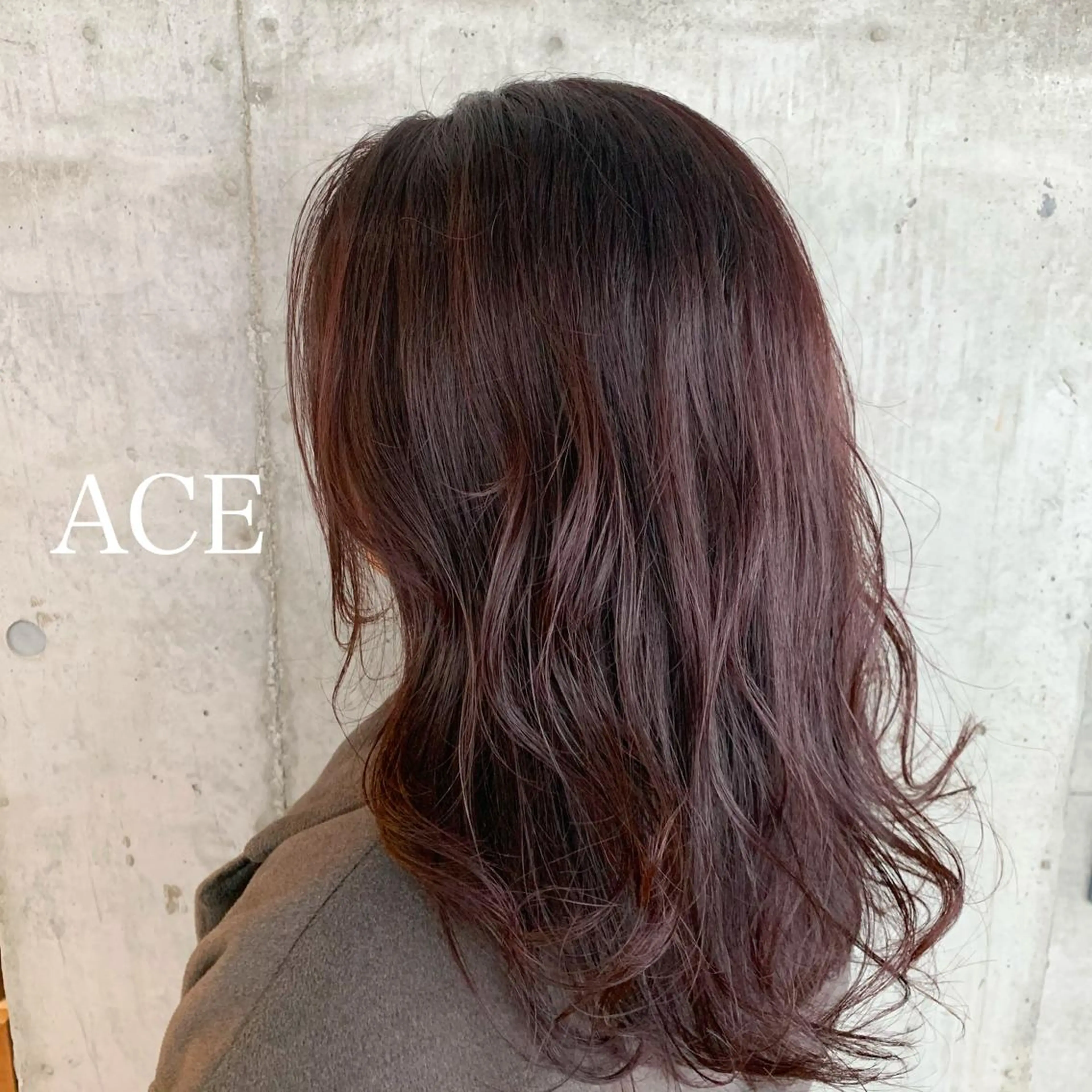 セミロング 🌷横浜/レイヤー /艶カラー🌷のヘアスタイル