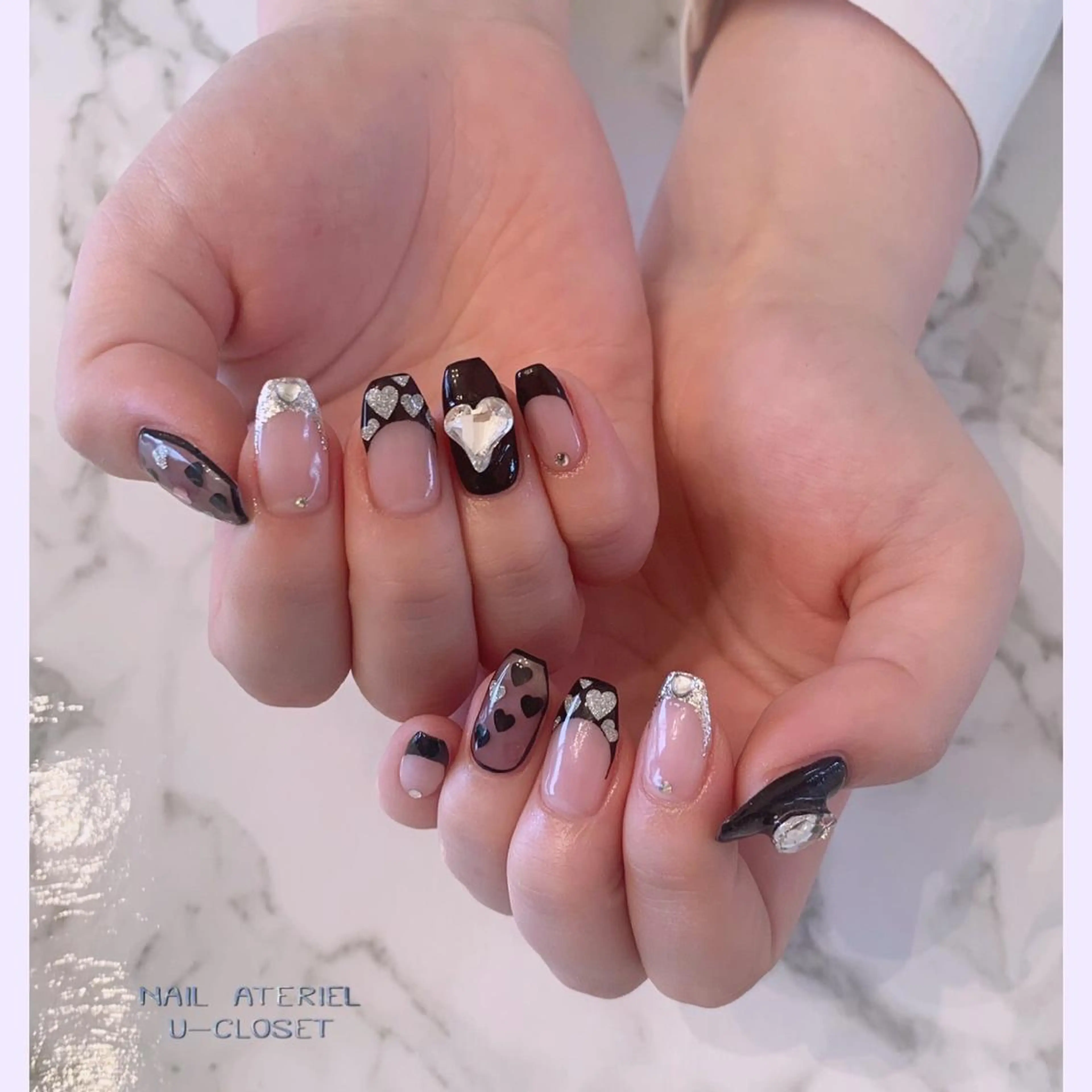 ネイル ハンドネイル u closetのネイルデザイン