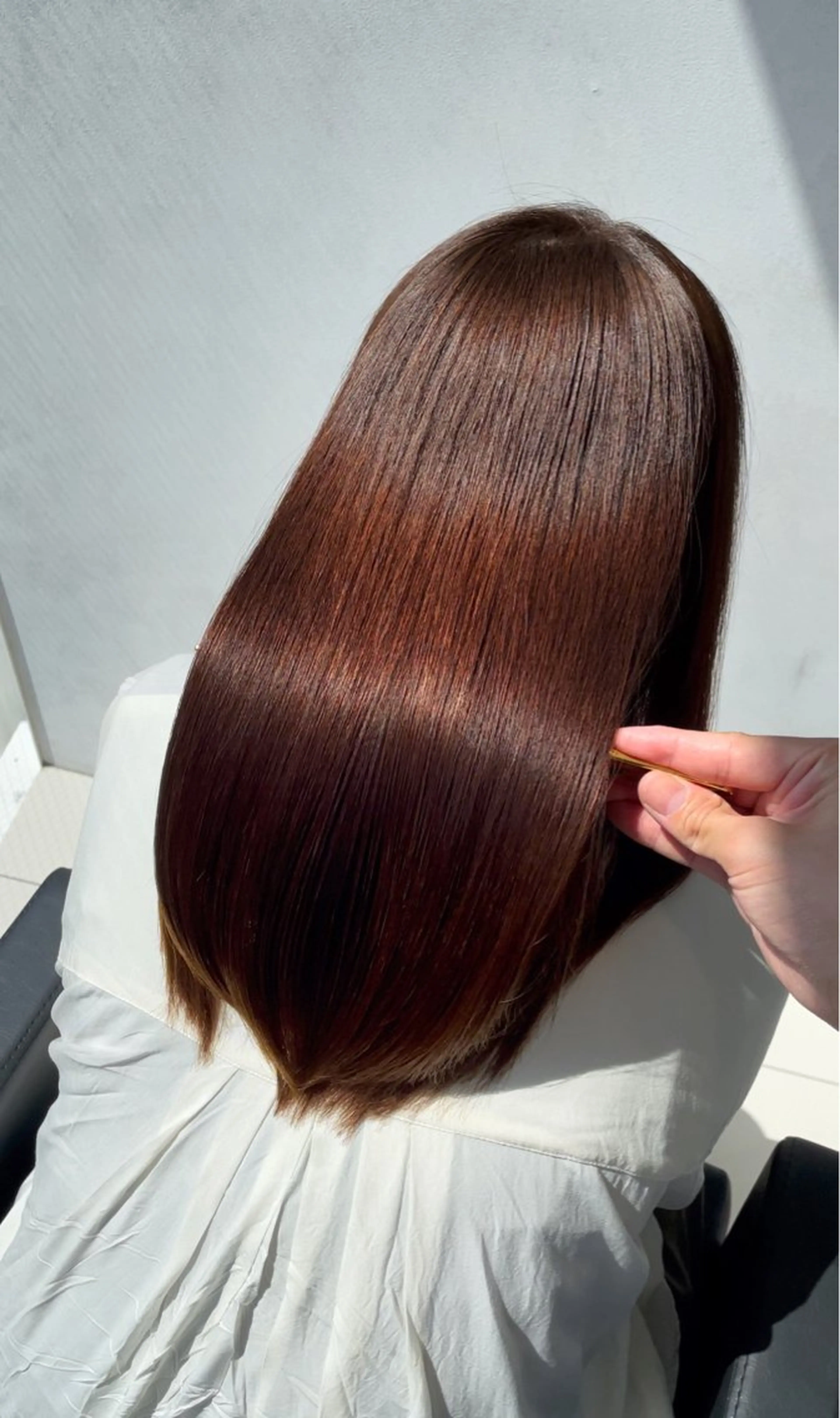 セミロング カラー 髪質改善 カット ヘアカラー トリートメント ✨髪質改善✨美髪 矯正🫧小泉のヘアスタイル