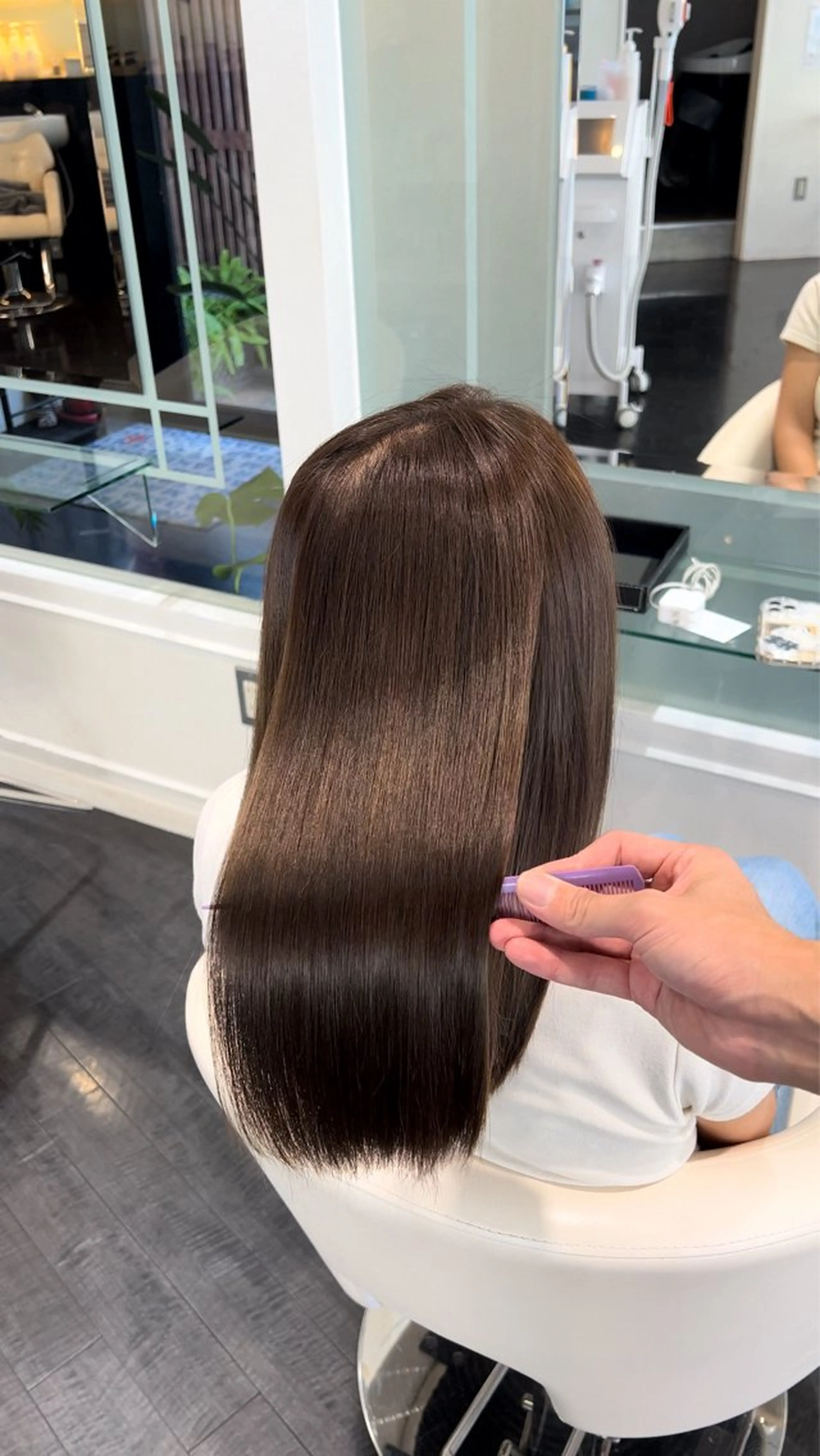 ミディアム 髪質改善 トリートメント トリートメント 【髪質改善/縮毛矯正 /カラー】ホサカのヘアスタイル