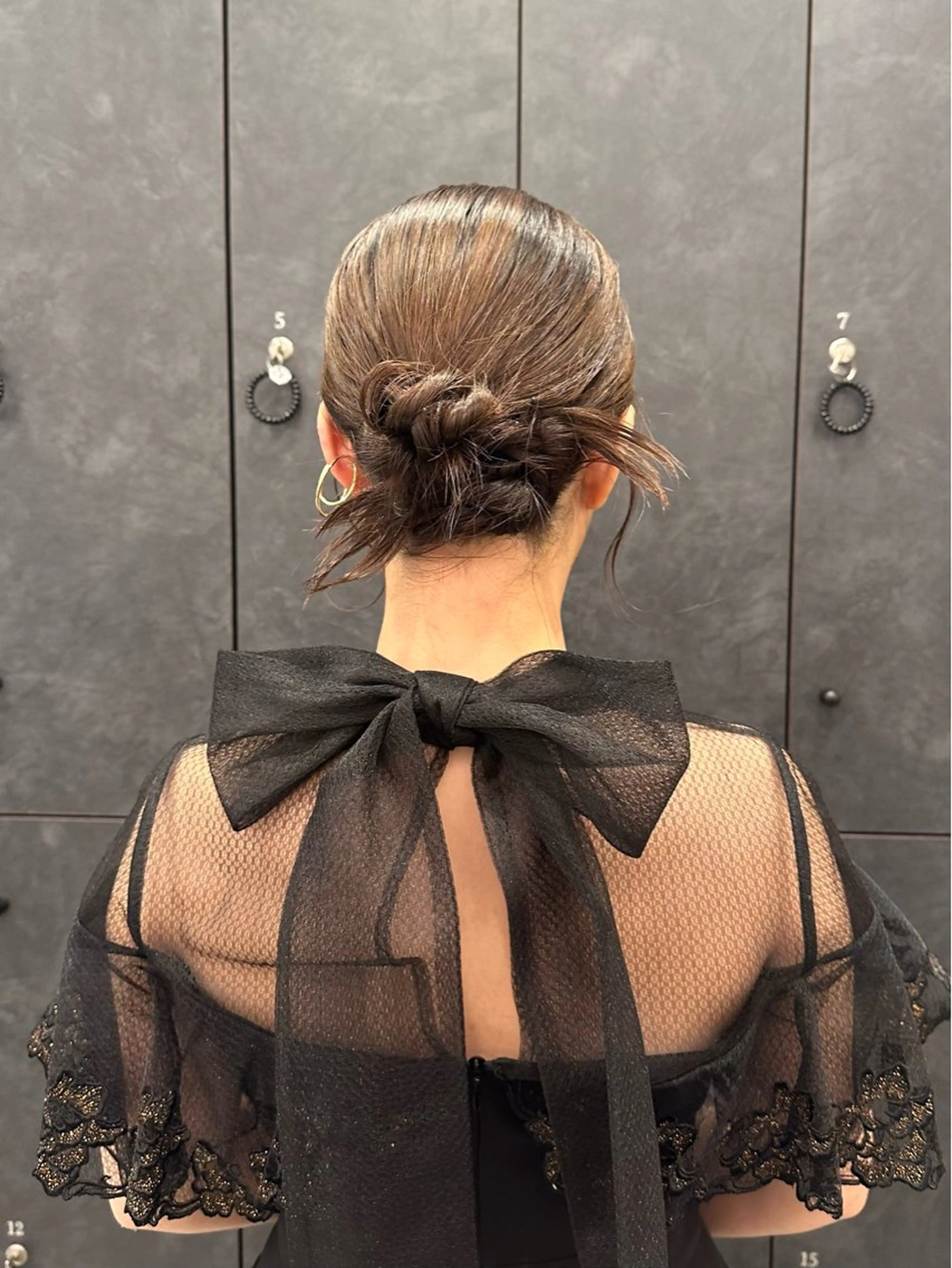 ミディアム ヘアアレンジ 銀座/ヘアセット シマムラ ミホのヘアスタイル