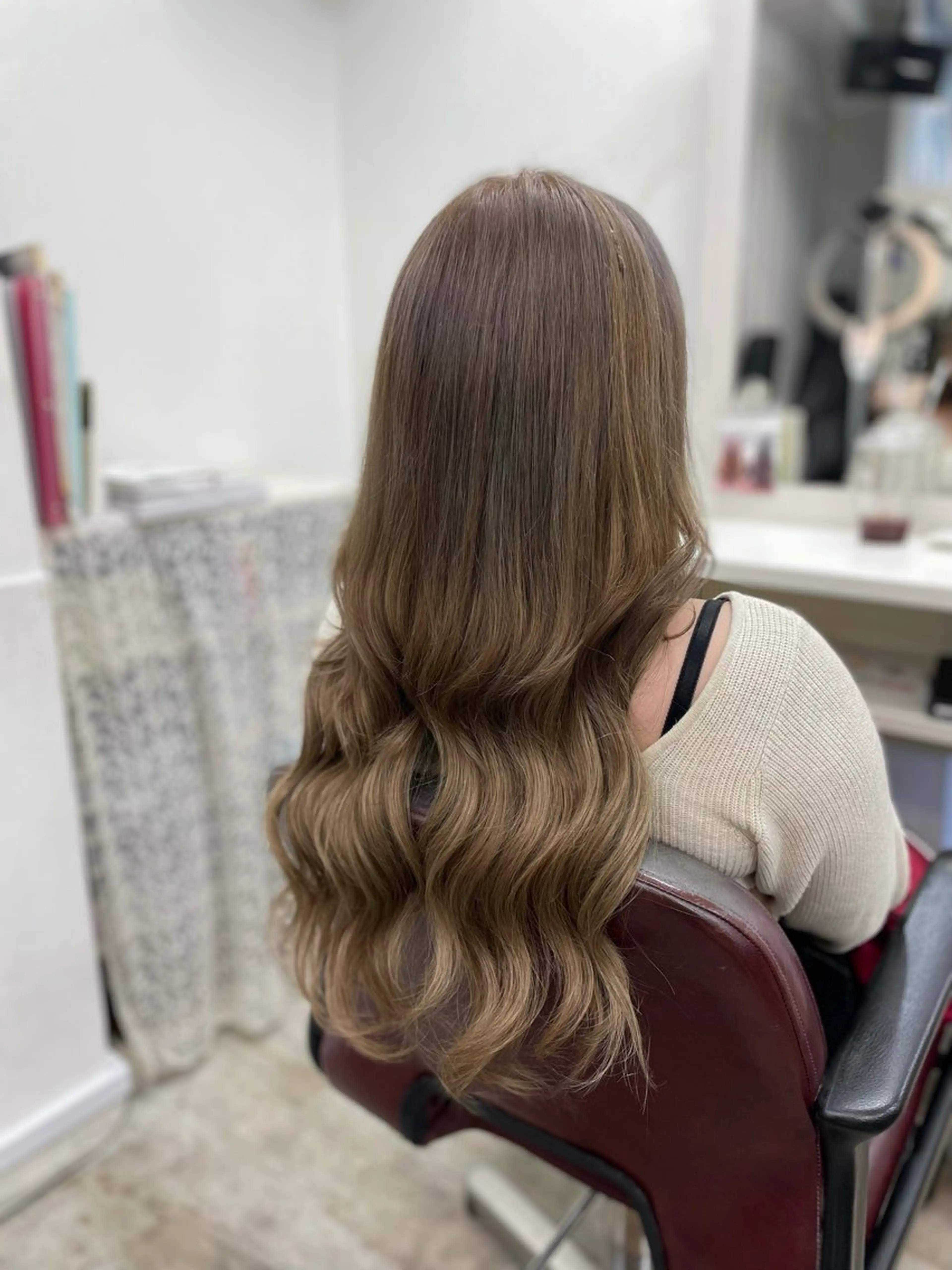 🦄エクステ付いたままのヘアカラー/エクステ付きカラー🦄他店で付けたエクステもOK!⚠️注意書きありの写真