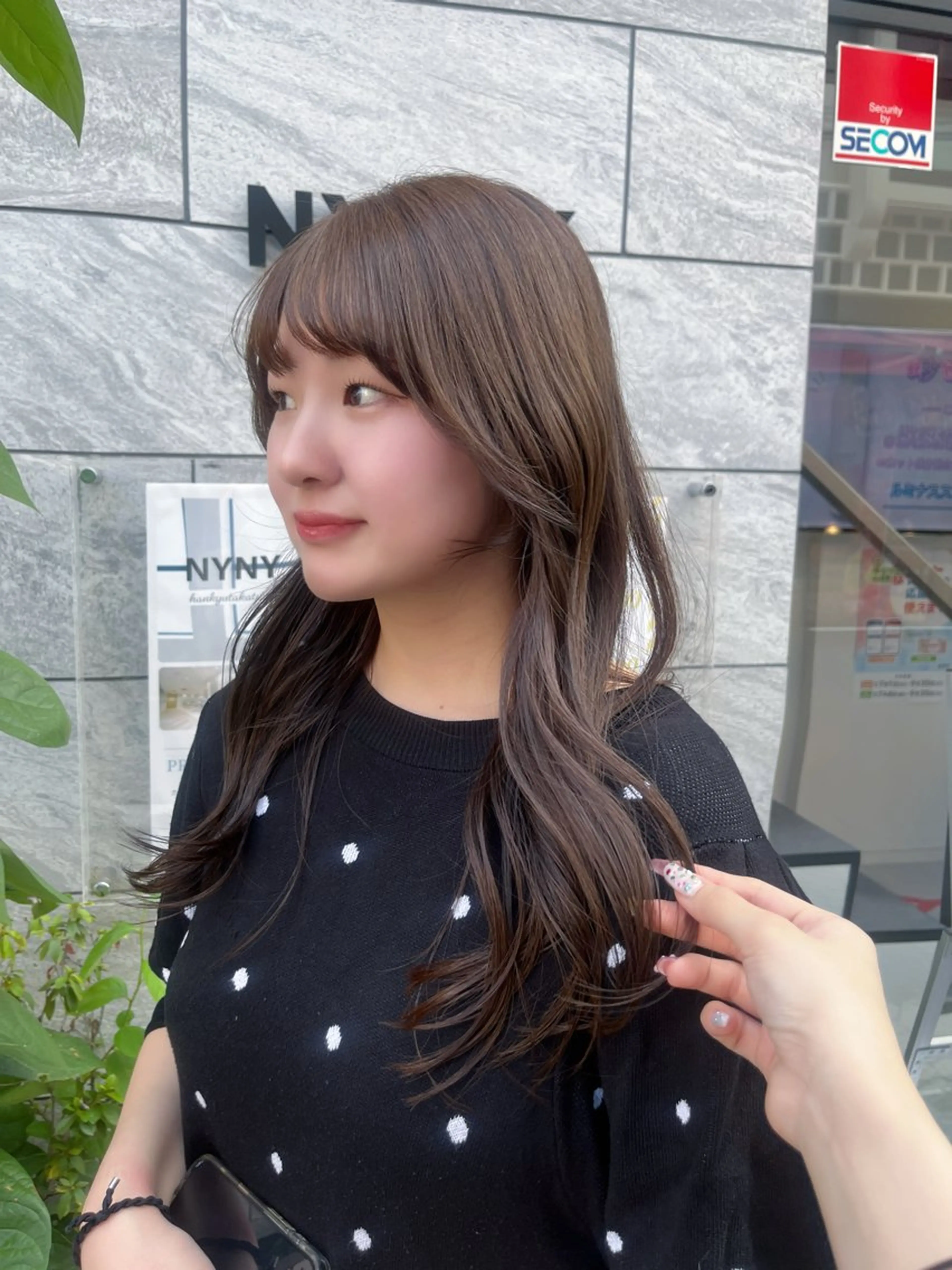 ロング カラー 韓国ヘア🇰🇷/ニ ュアンスパーマ/ヒナのヘアスタイル