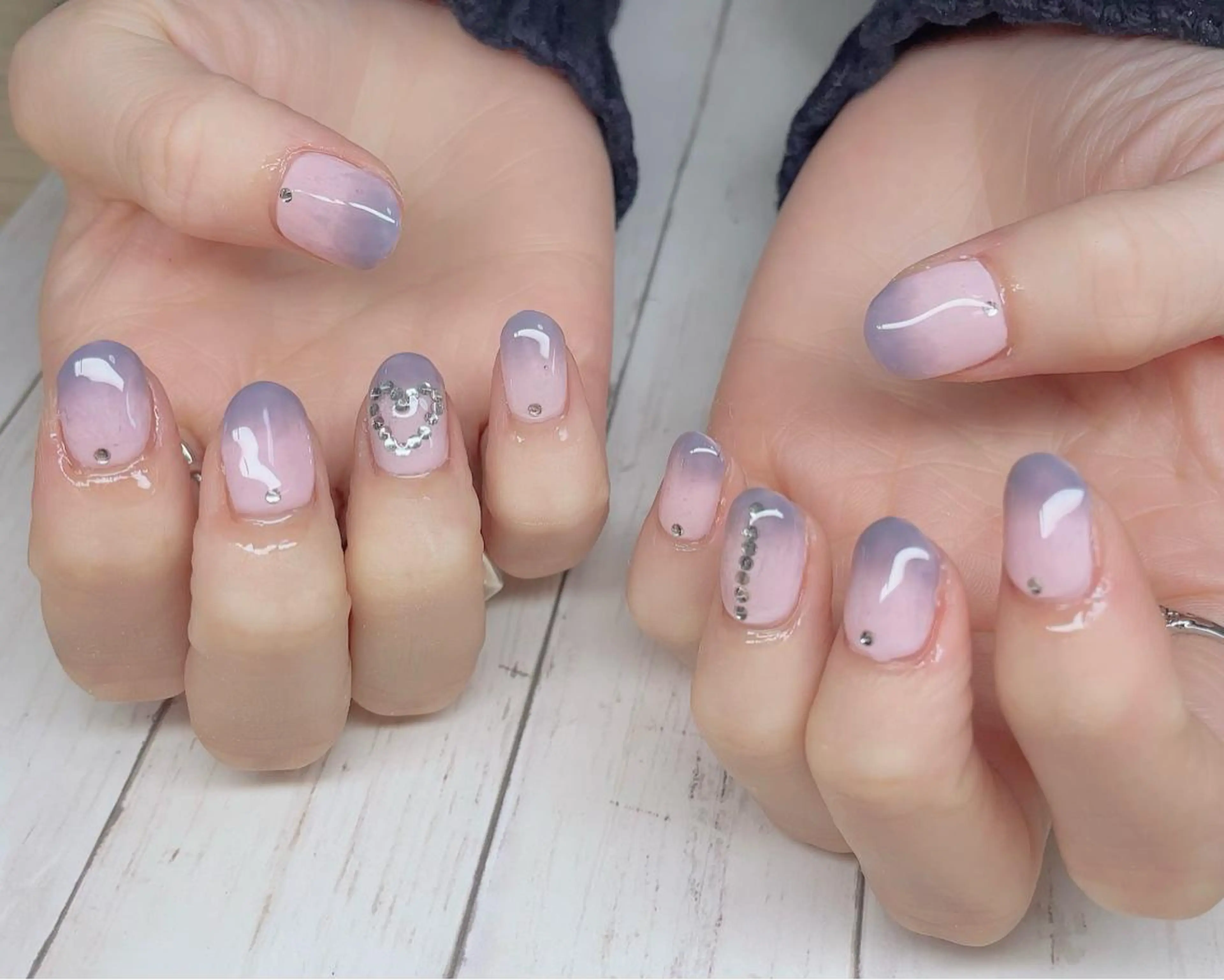 ショート ハンドネイル NailbyN所属・Nail_by N1のネイルデザイン