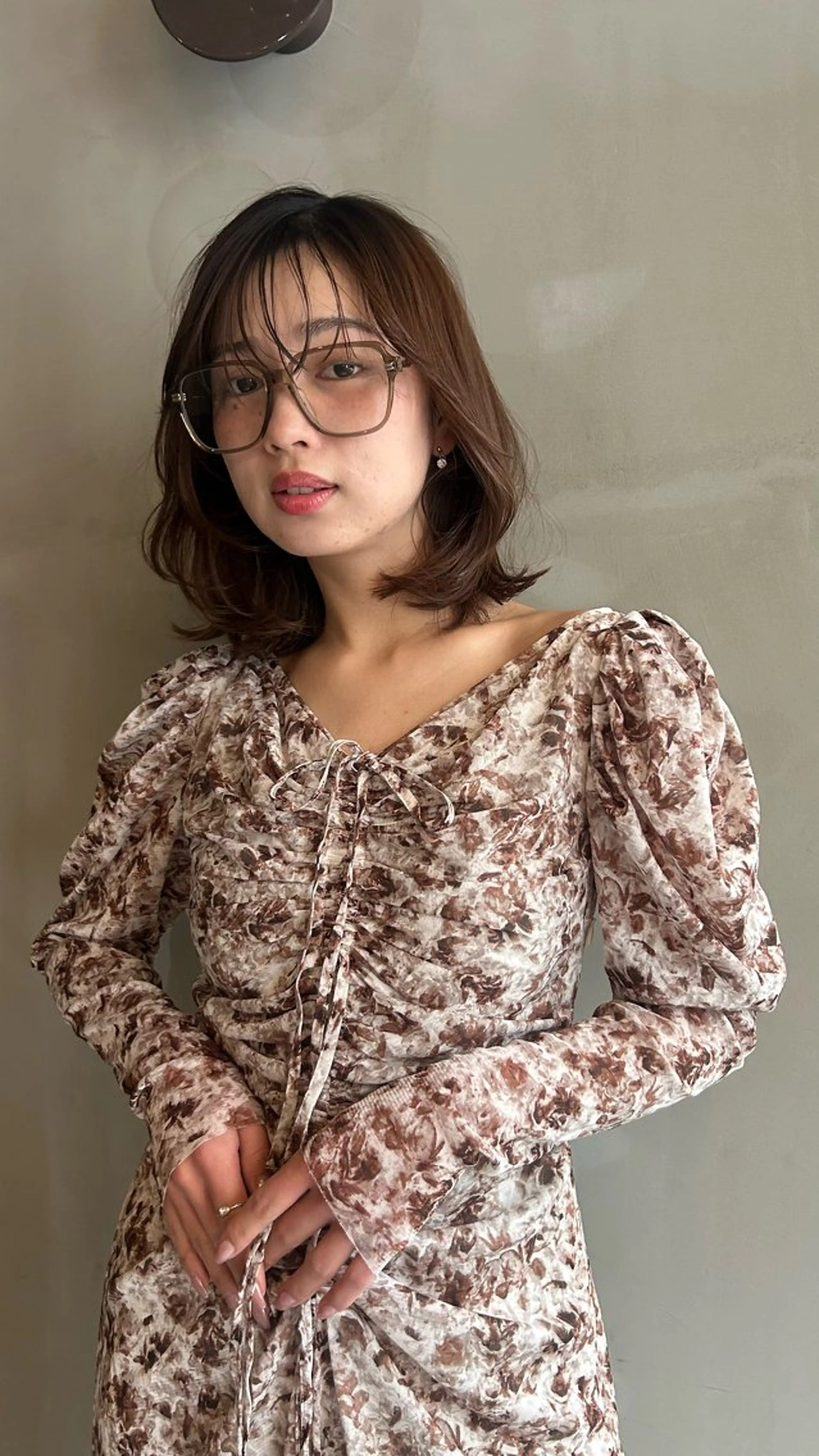 ショート カラー カット ヘアカラー トリートメント ショート/ボブ/ 心斎橋/宮脇美奈のヘアスタイル