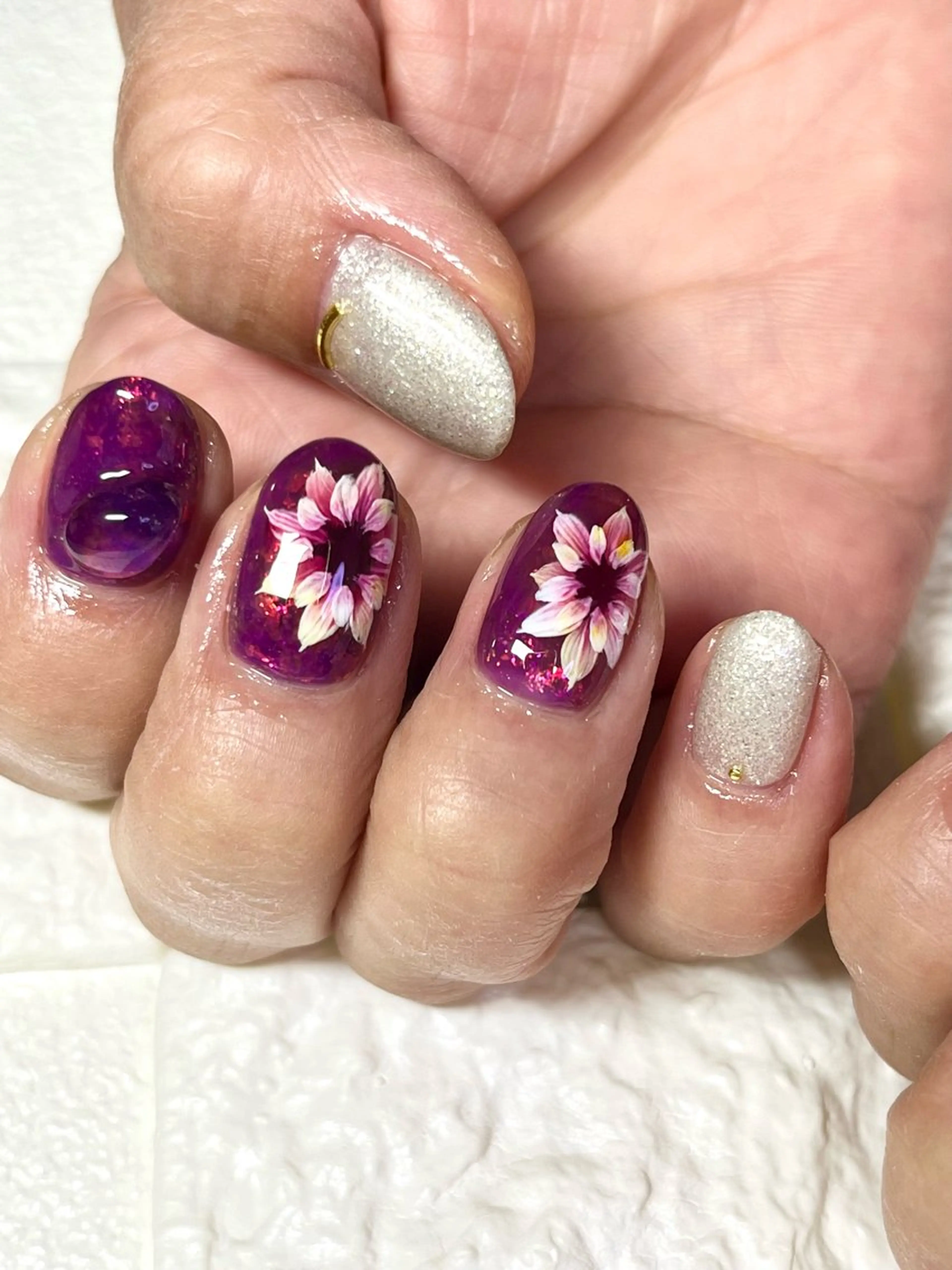 ネイル ハンドネイル まり りぃ〜んのネイルデザイン