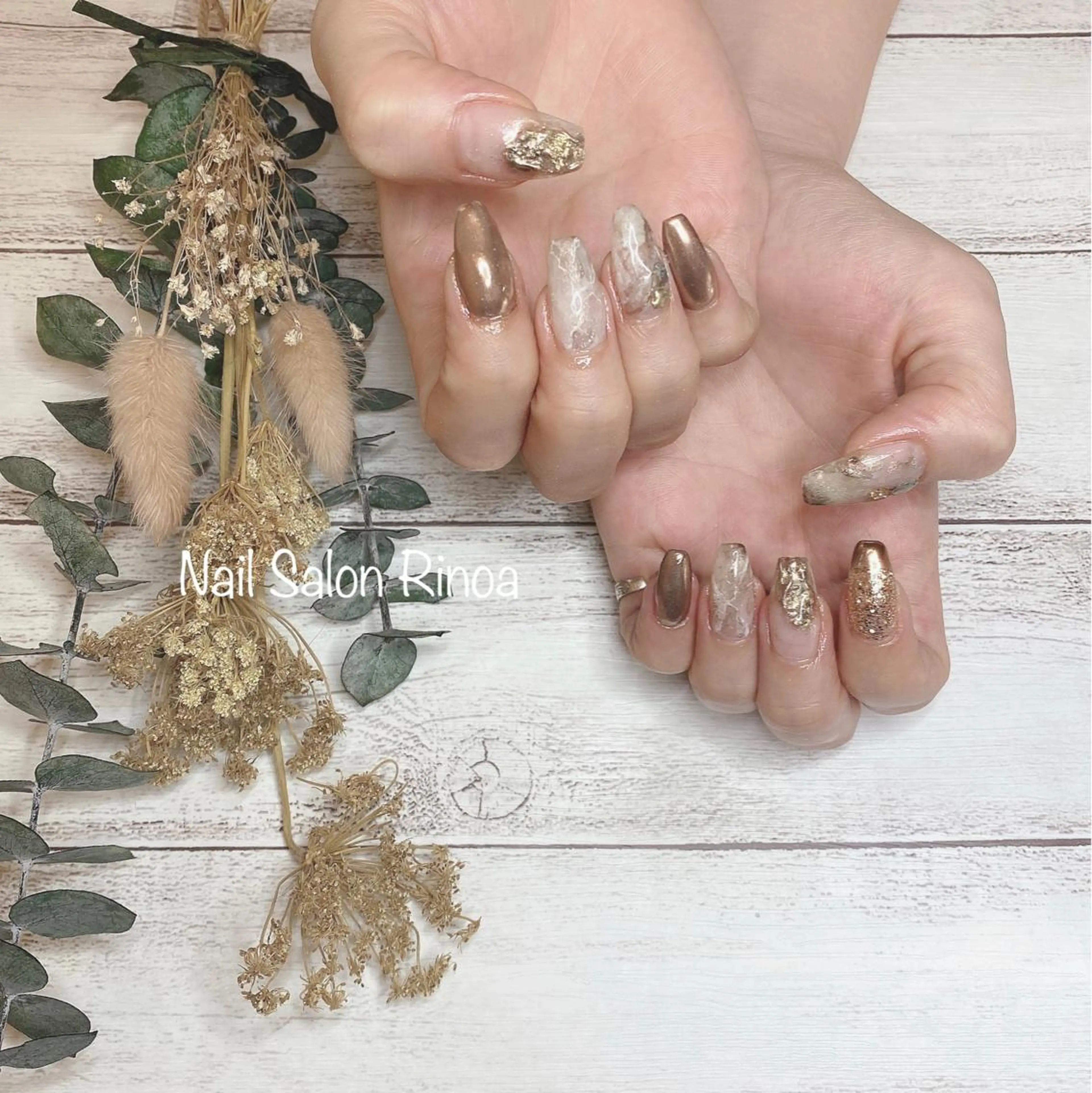 ネイル Nail Salon Rinoaのネイルデザイン