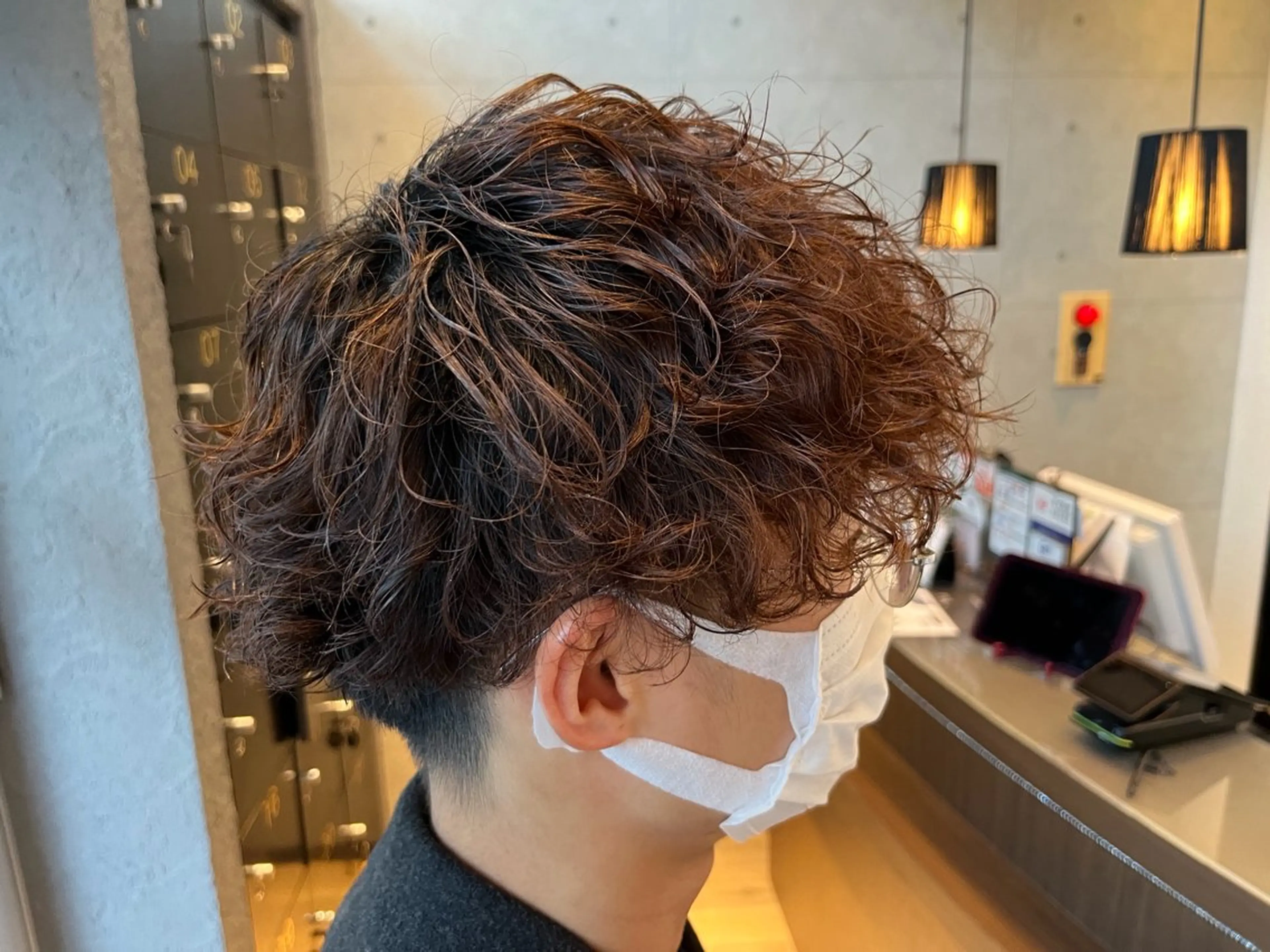 カット+ふんわりパーマの写真