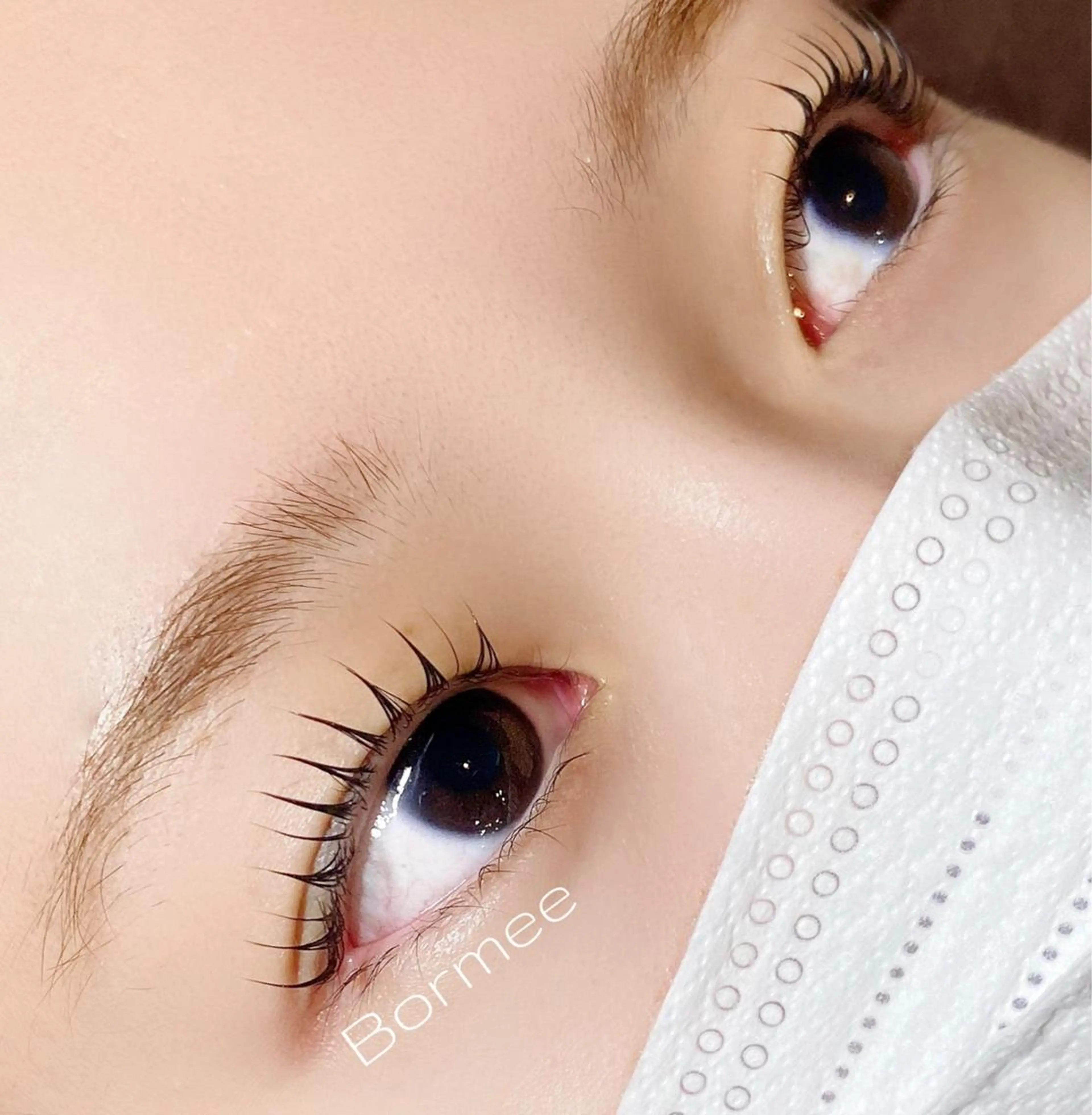 マツエク・マツパ パリジェンヌラッシュリフト 一重×まつ毛パーマ まつパ・ヘアセット ♡Chinami♡のマツエク・マツパデザイン