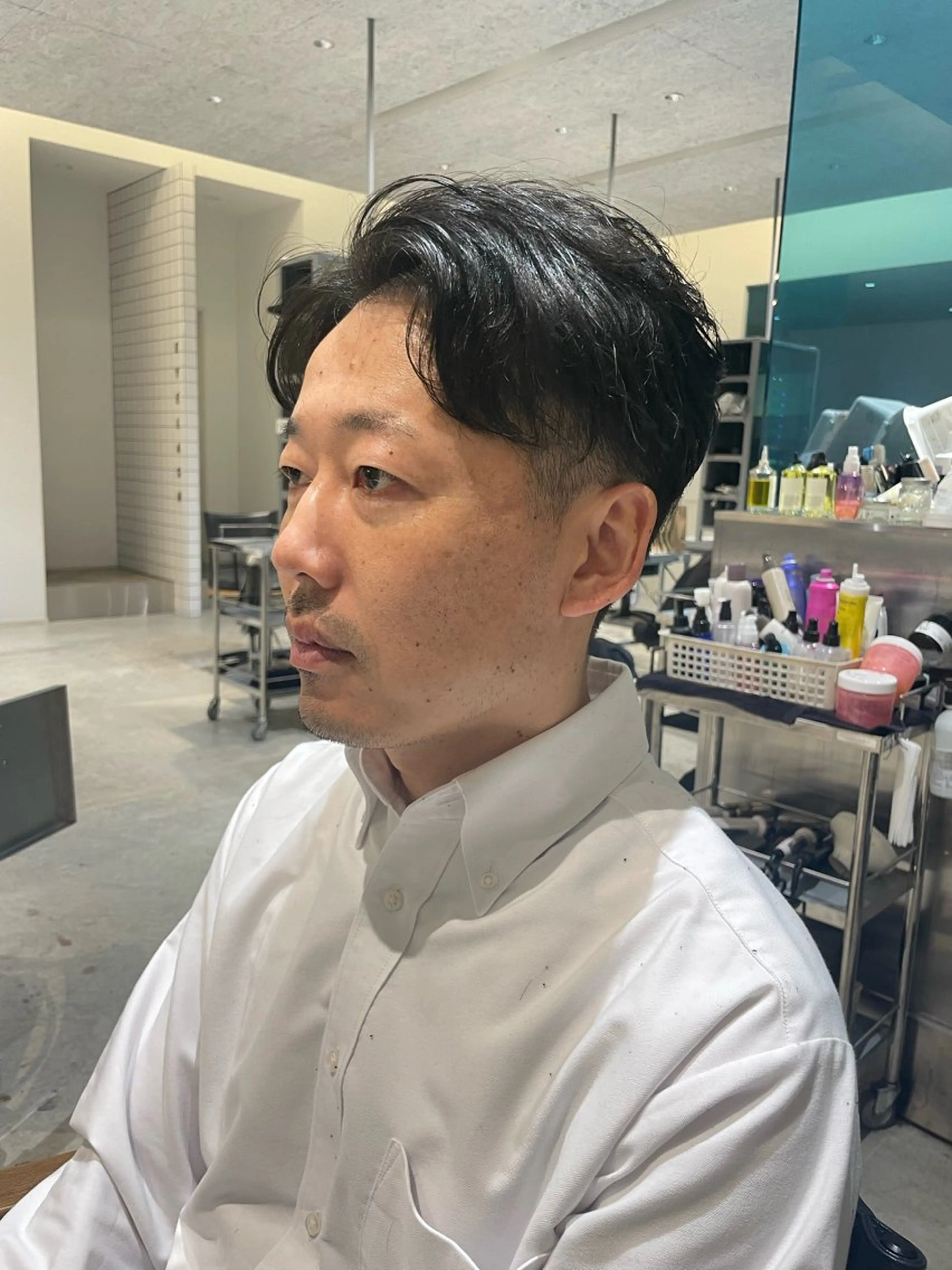 メンズ メンズパーマ 松井 せりのヘアスタイル