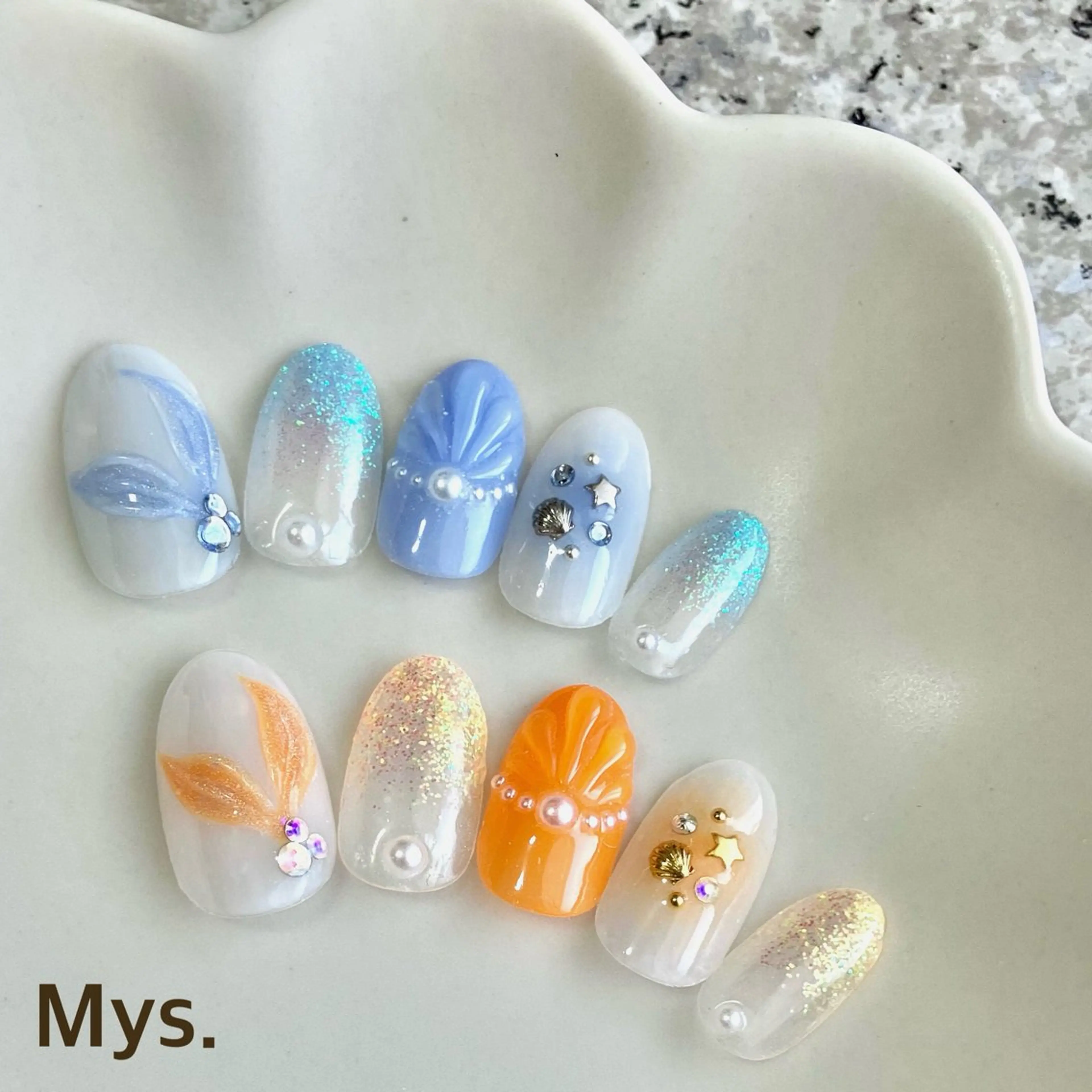 ネイル ハンドネイル Mys. 三上紗紀のネイルデザイン