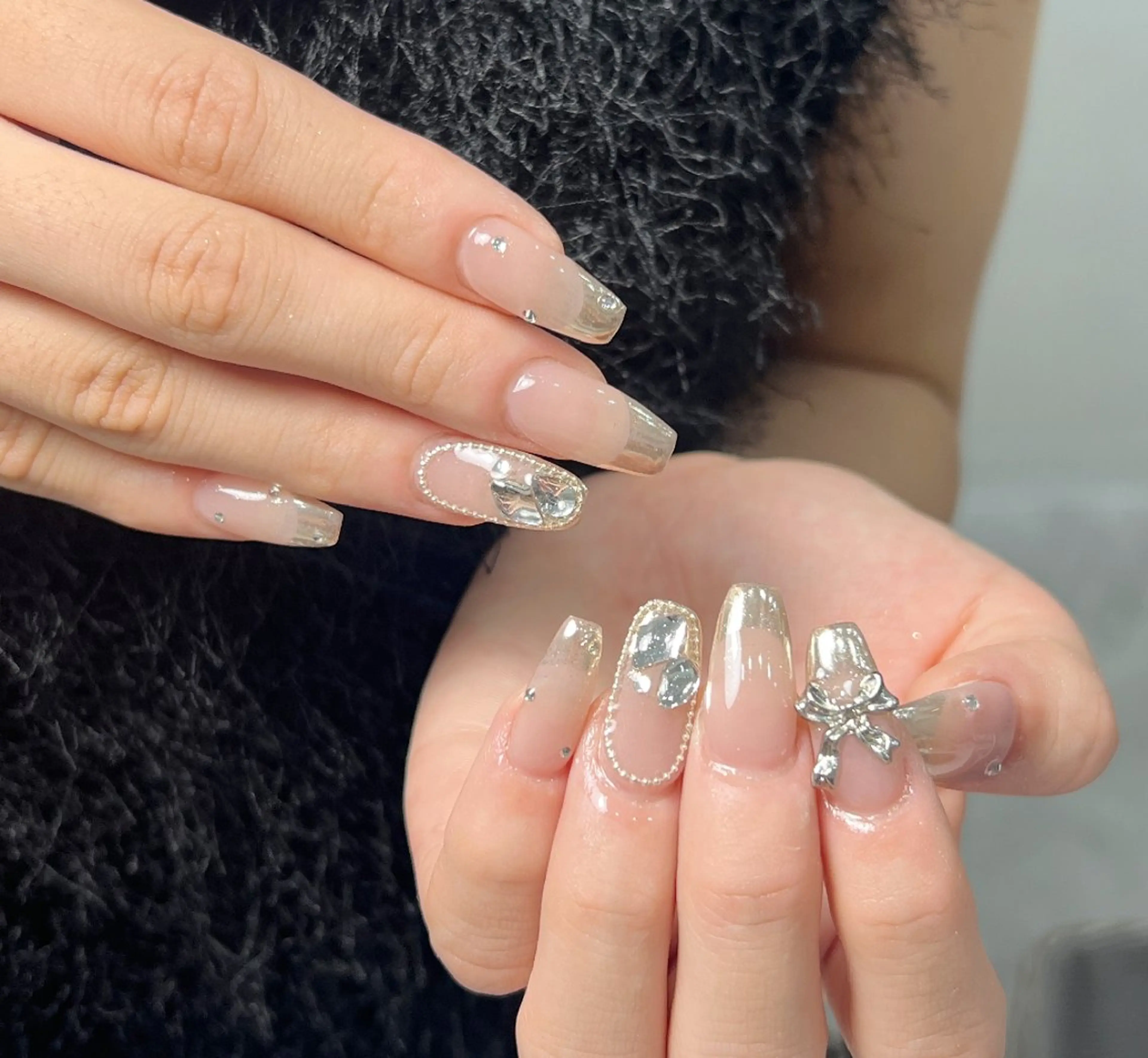 ネイル アートネイル フラワーネイル フットネイル フレンチネイル ジェルネイル ハンドネイル UM Nail Salonのネイルデザイン