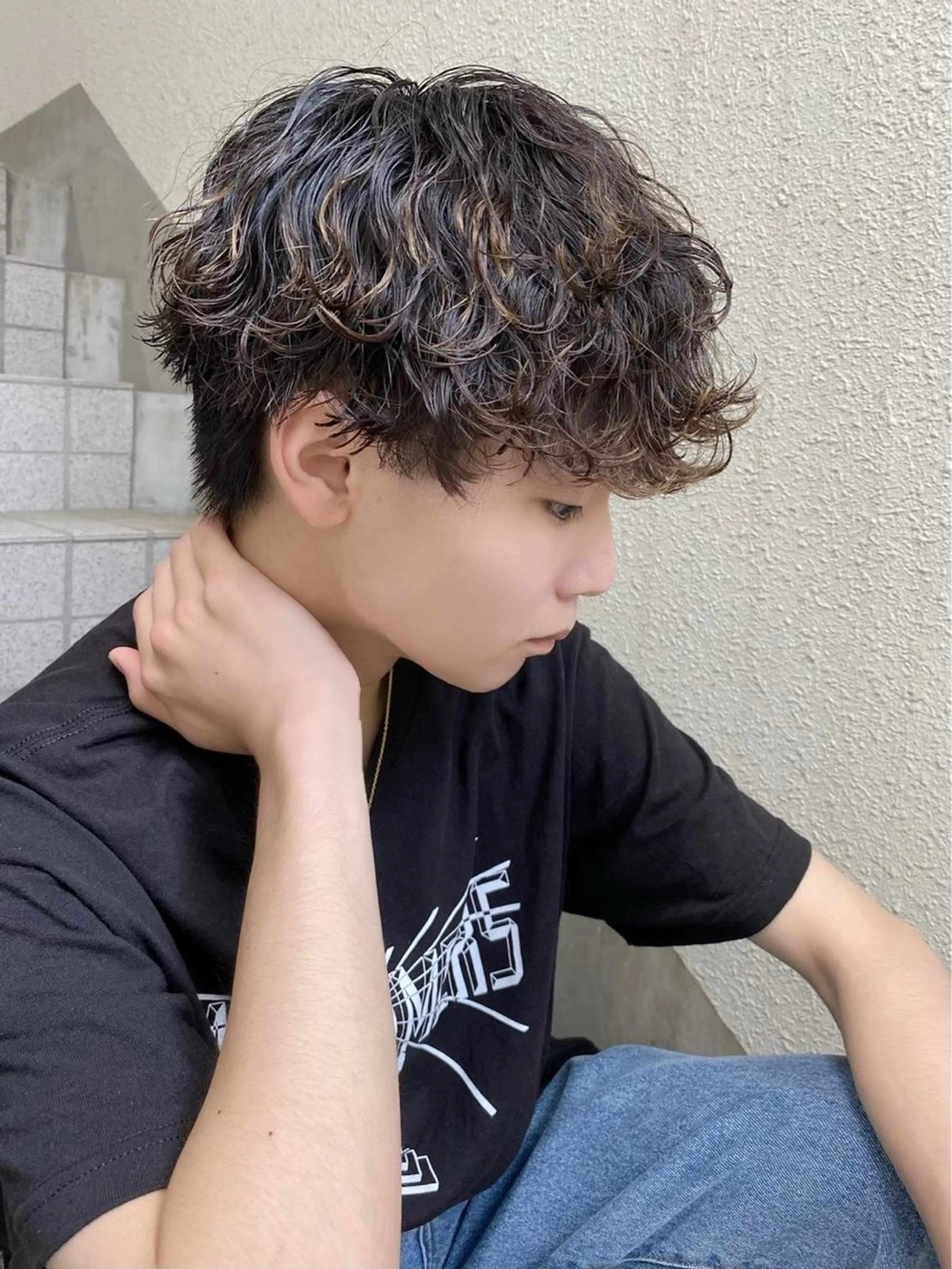 メンズ メンズパーマ特化サロンLond LOGAN所属・SEIYA メンズパーマ職人のヘアスタイル