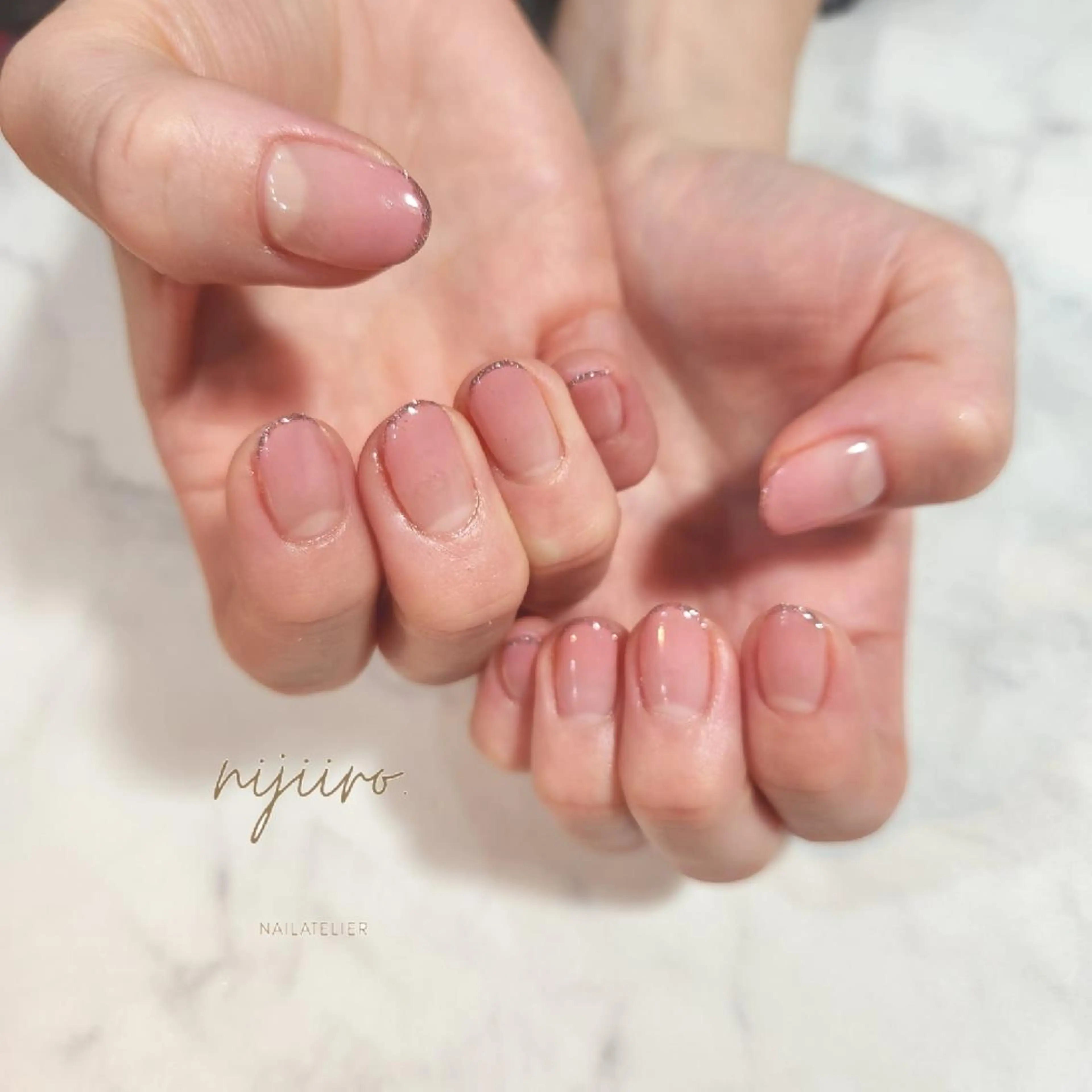 ネイル ハンドネイル nailatelier nijiiro.所属・nijiiro🌈 サトウのネイルデザイン