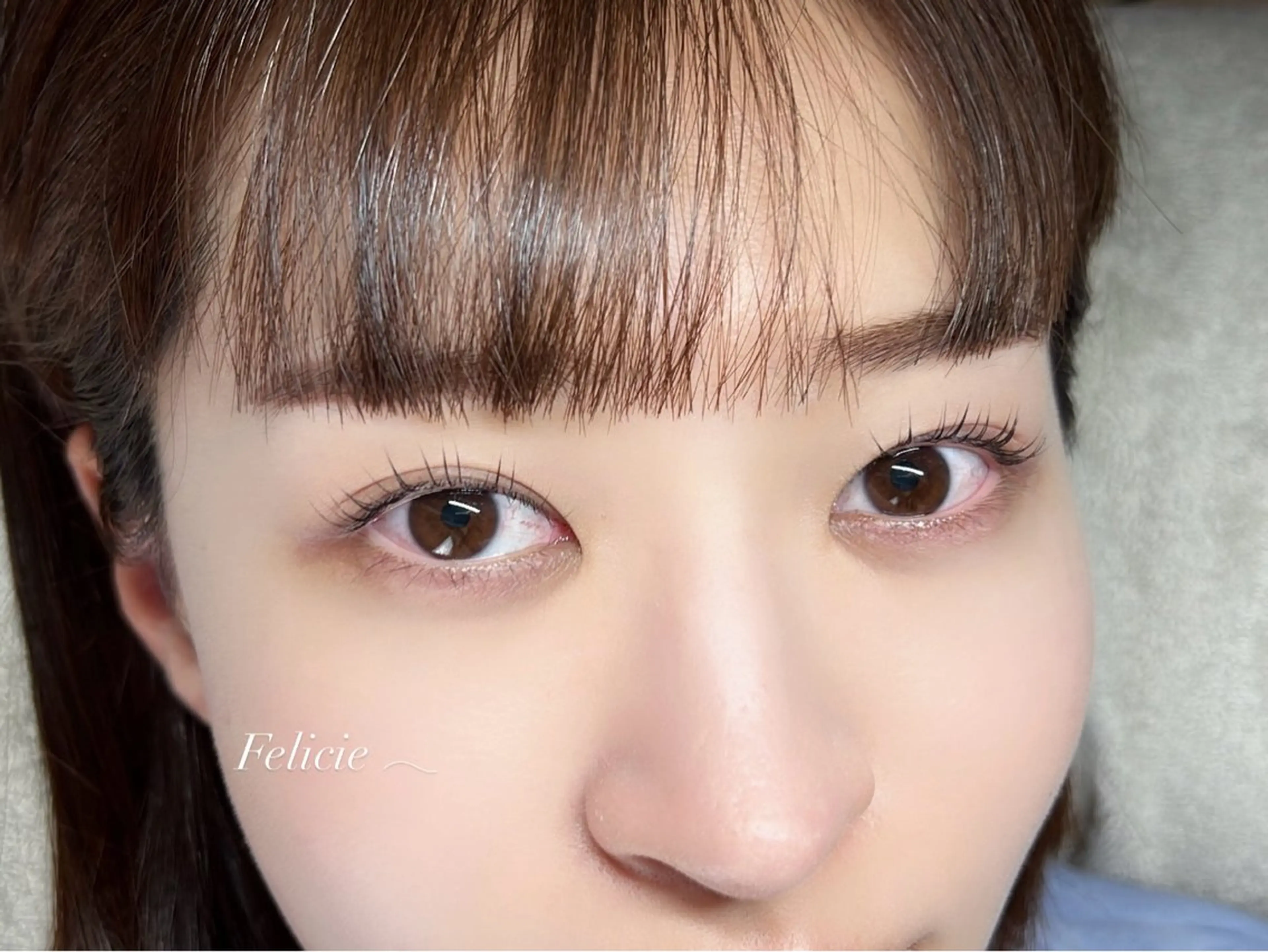 マツエク・マツパ パリジェンヌラッシュリフト マツパ Felicie＊ Sayakaのマツエク・マツパデザイン