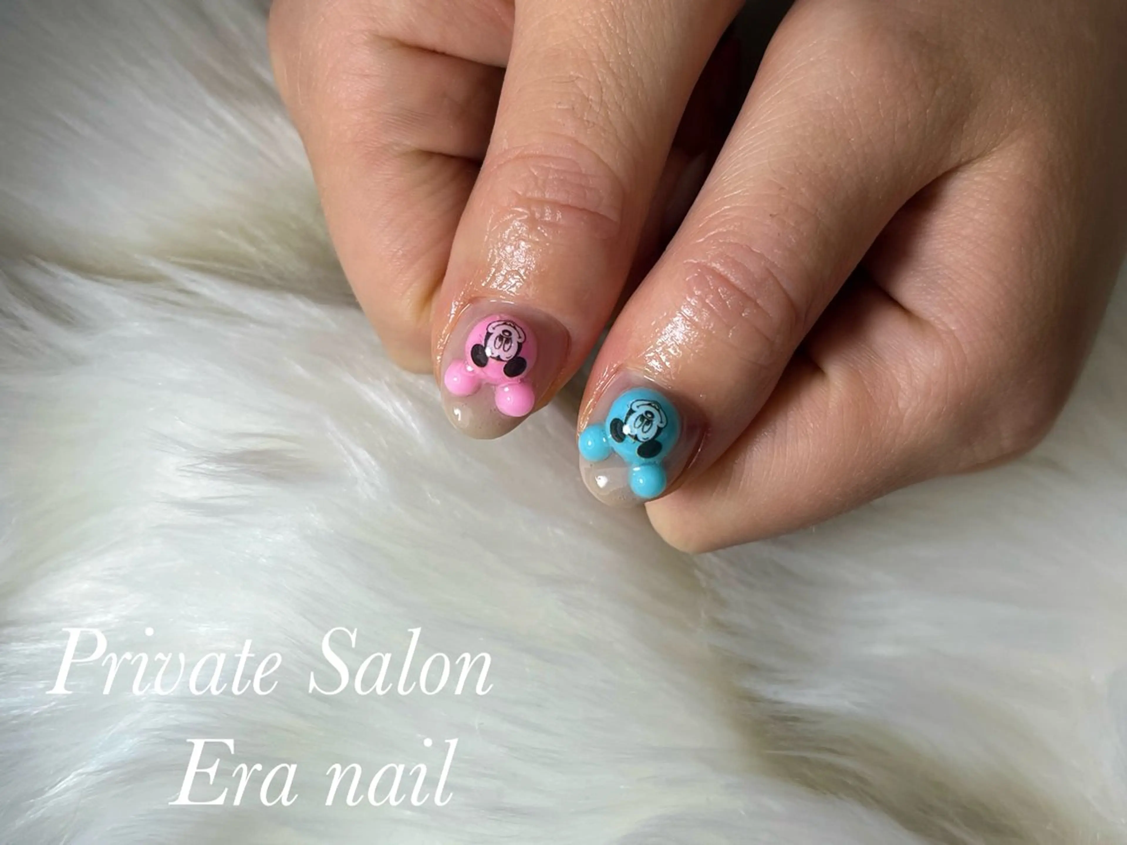 ネイル 持ち込み スカルプネイル Era nailのネイルデザイン