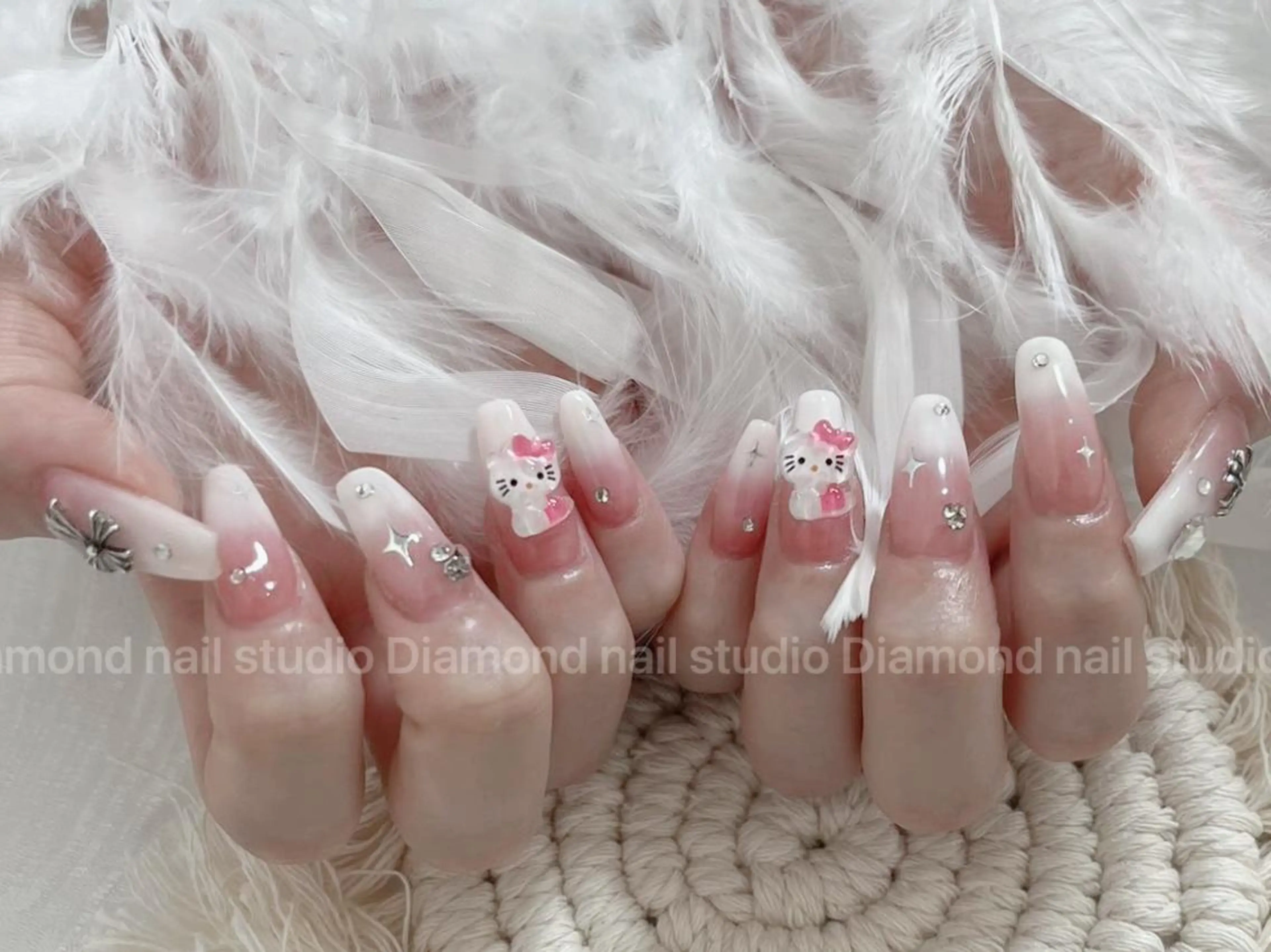 ネイル 持ち込み スカルプネイル DIAMOND Nail🍒のネイルデザイン