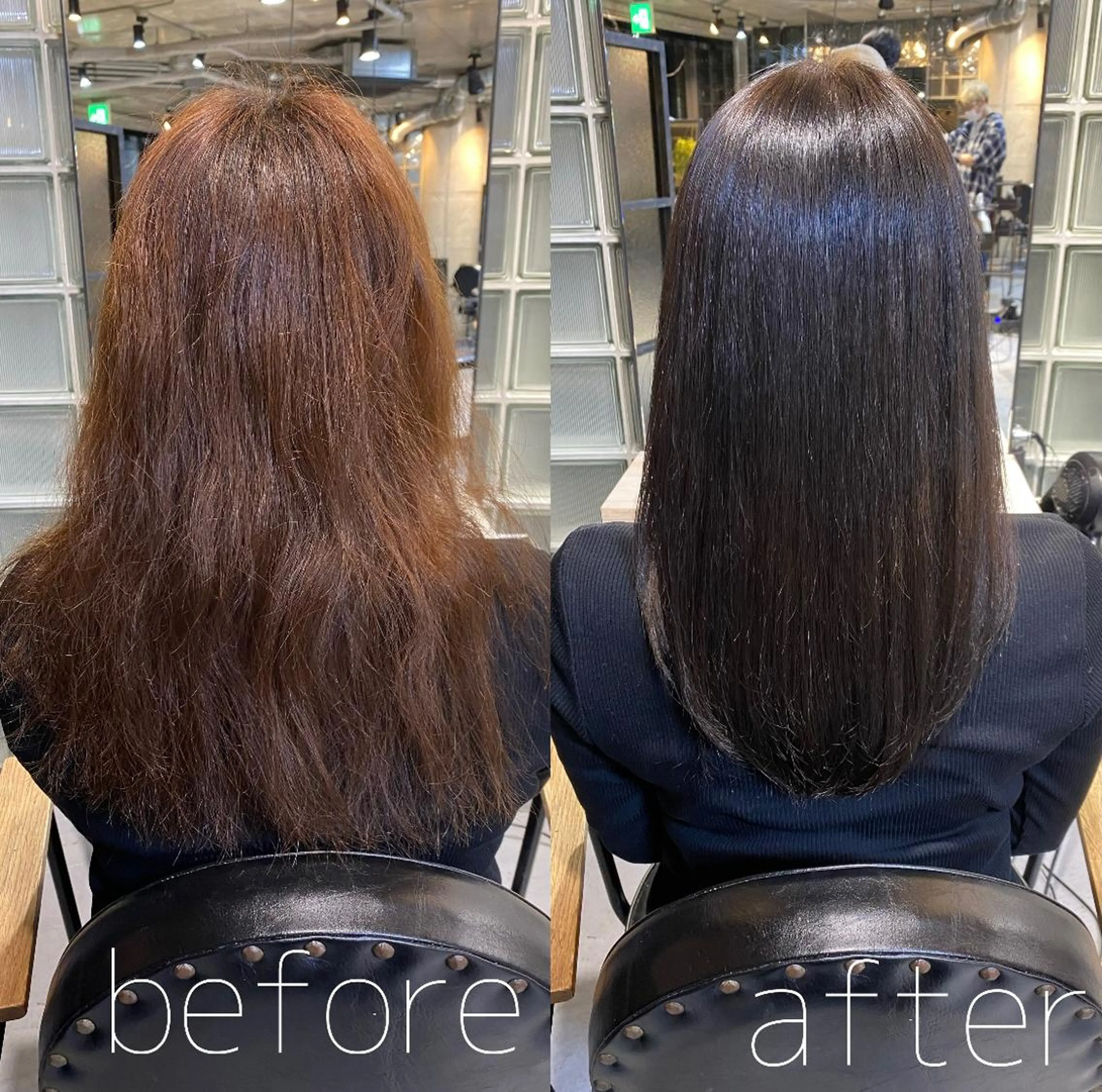 ロング 大橋 美咲のヘアスタイル