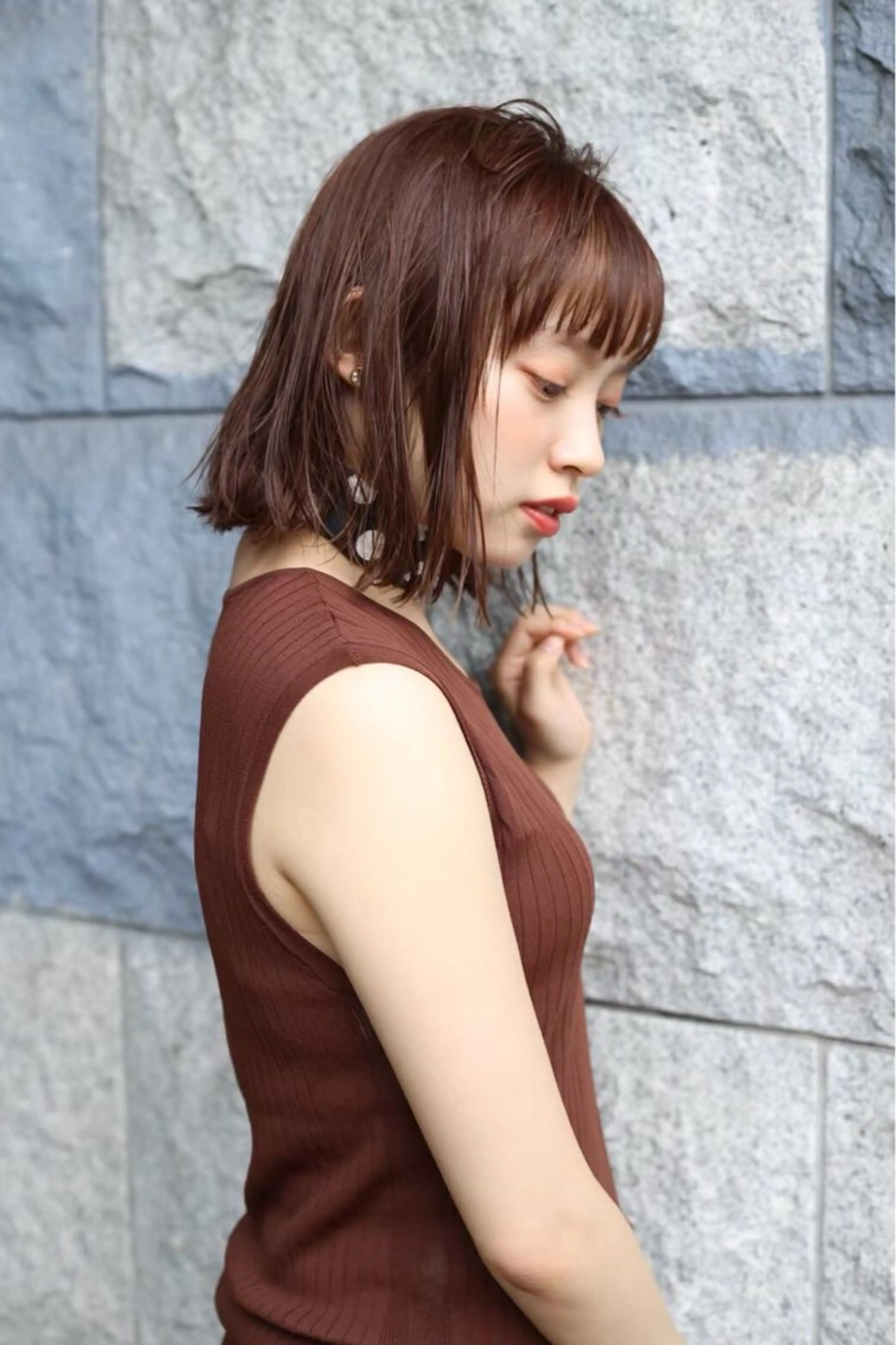 ミディアム 吉川 うららのヘアスタイル