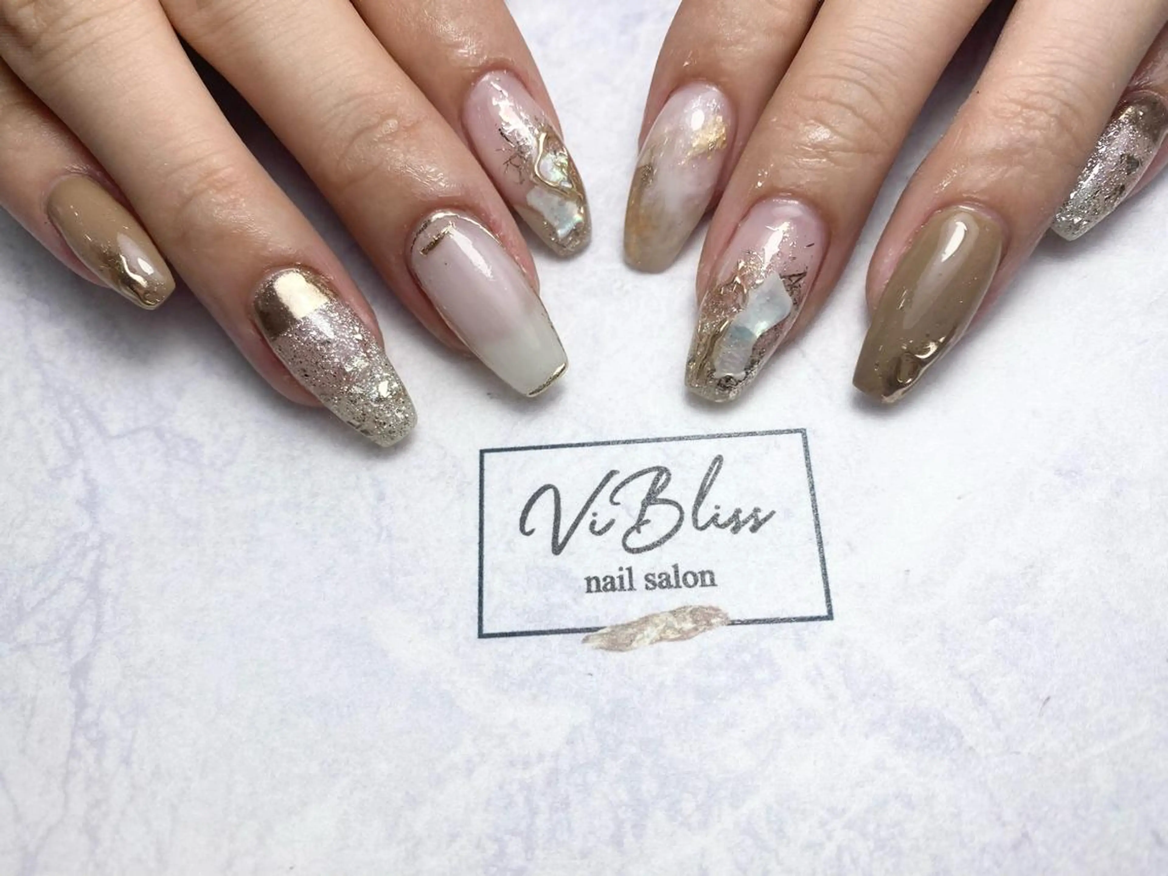 ネイル ハンドネイル ViBliss所属・nail salon ViBlissのネイルデザイン