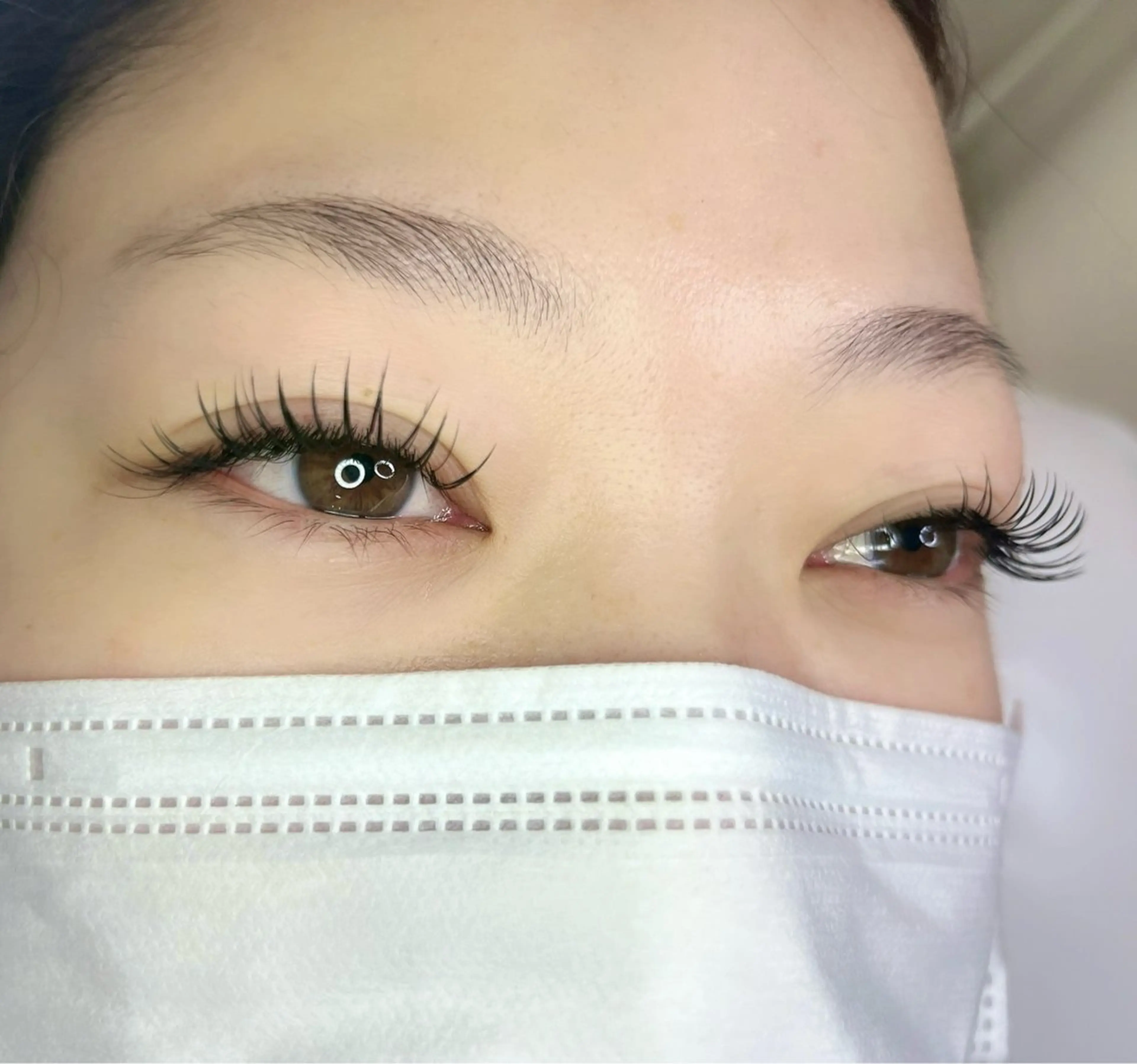 マツエク・マツパ フラットラッシュ mishu eyelash  salon所属・赤井 真珠のマツエク・マツパデザイン