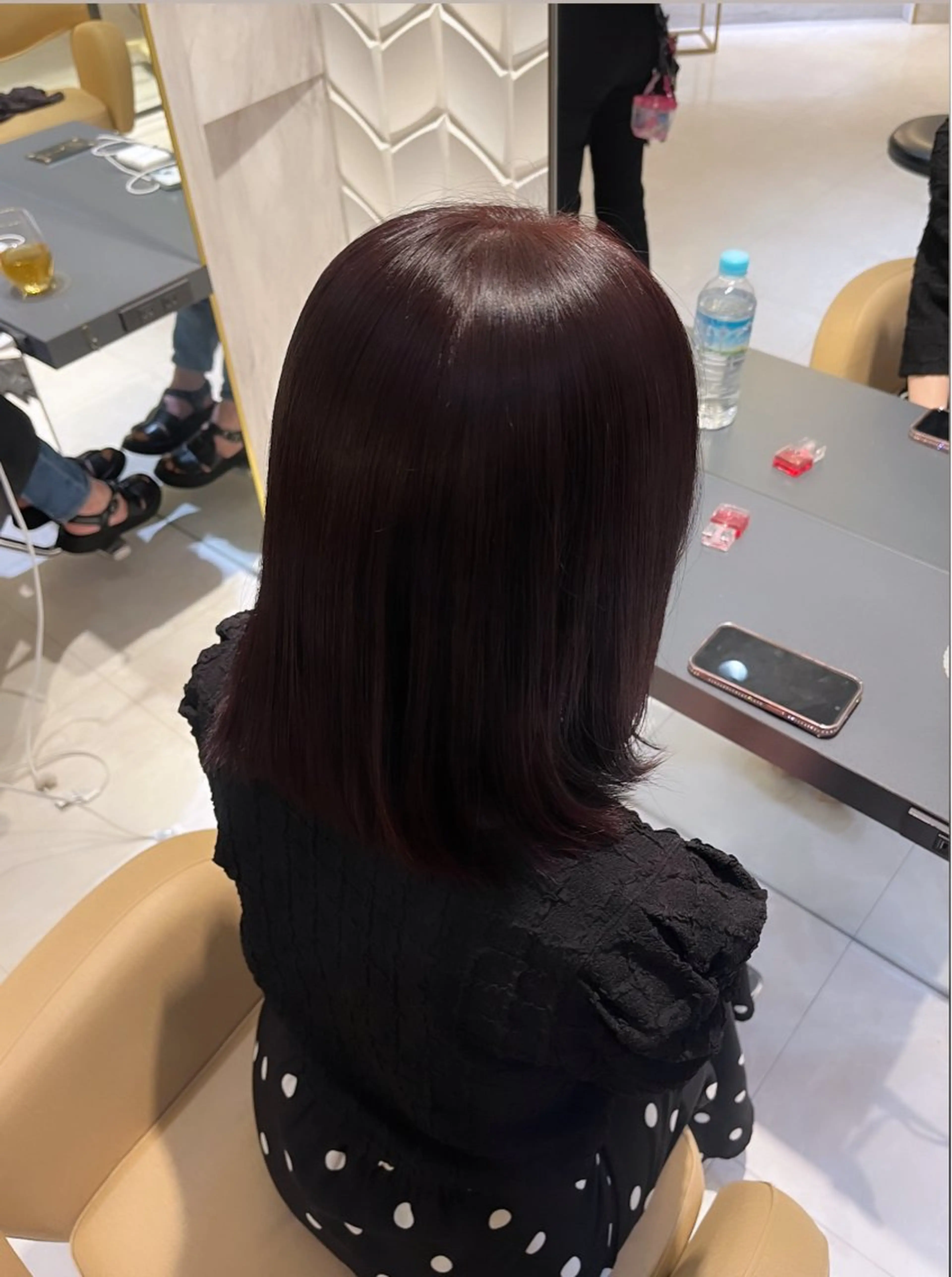 ミディアム ヘアカラー KIND所属・KIND 佐藤 和奏のヘアスタイル