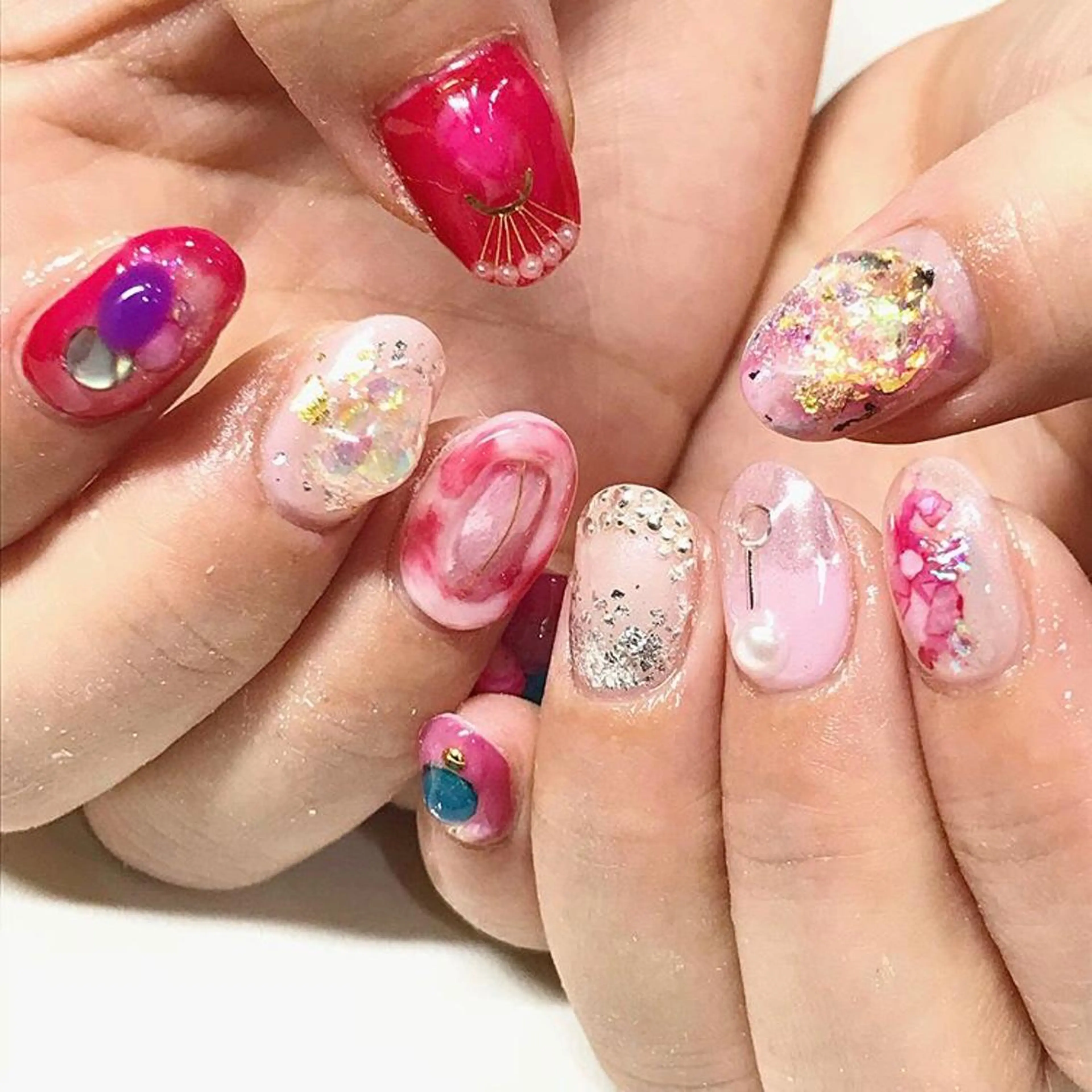 ネイル 渋谷ビュレネイル Kaoruのネイルデザイン