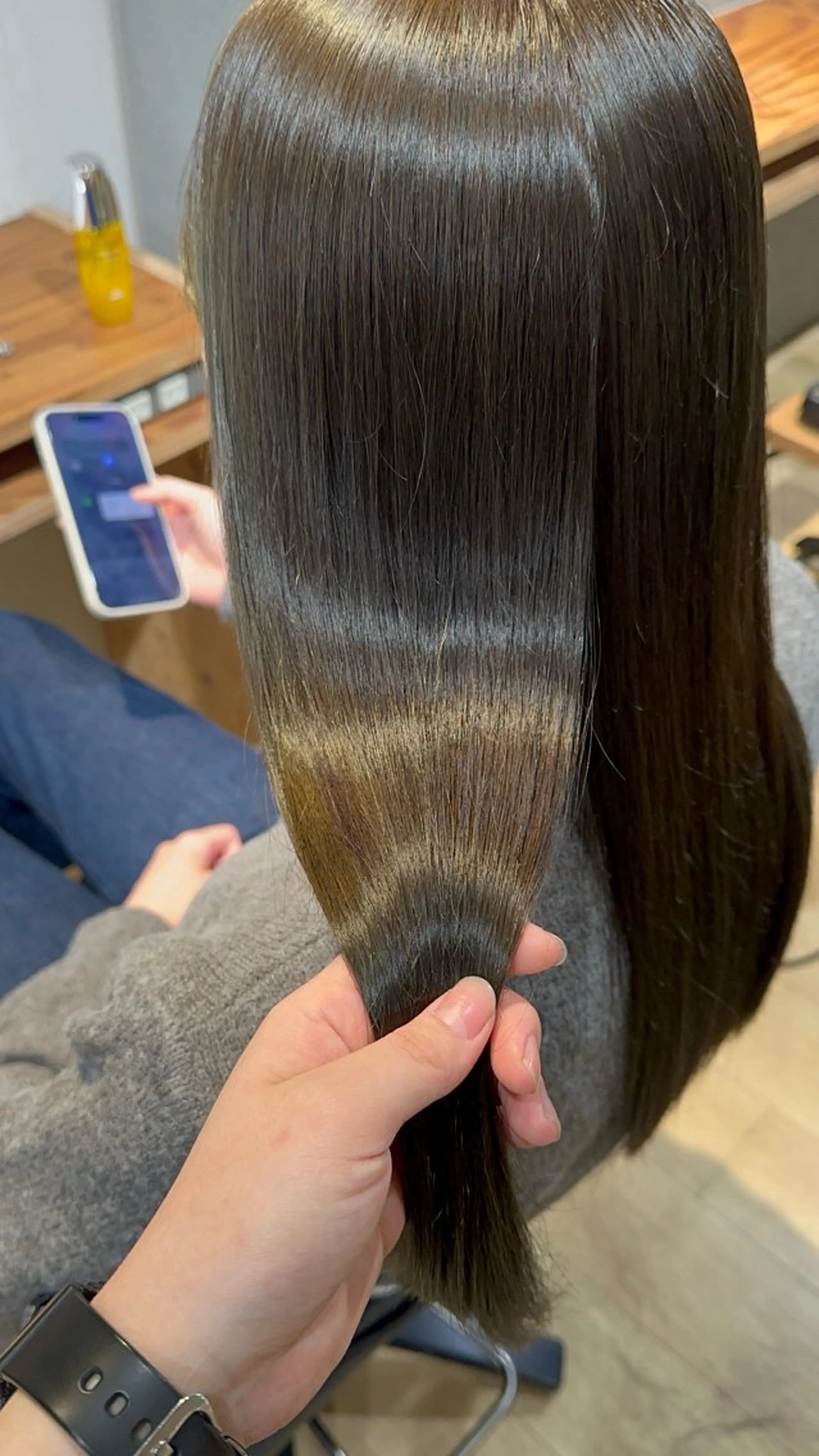 カットカラーAujuaトリートメント※レングス別料金有りの写真