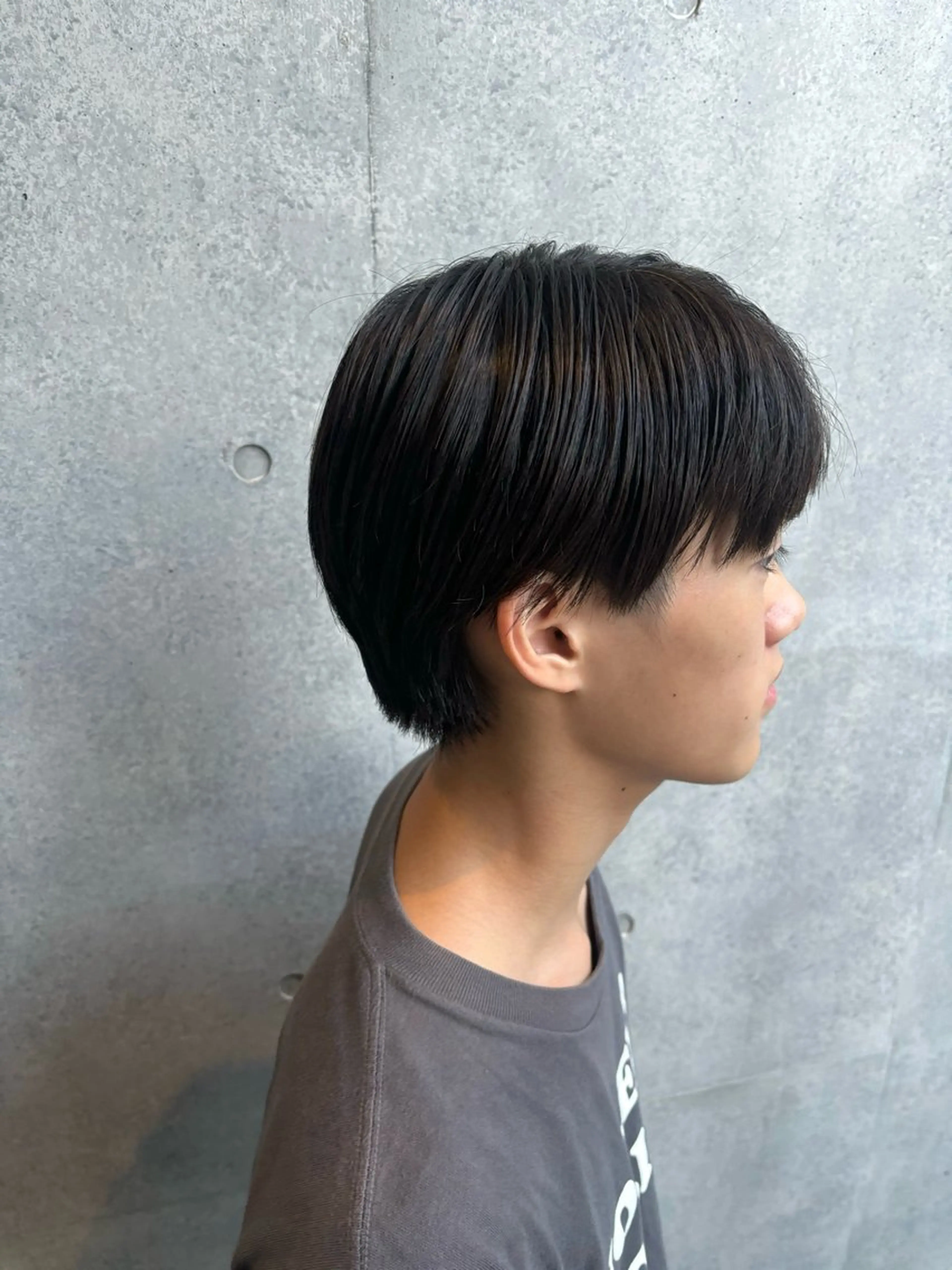 ショート メンズ しほ/ハイトーン/ メンズパーマ/バンドのヘアスタイル