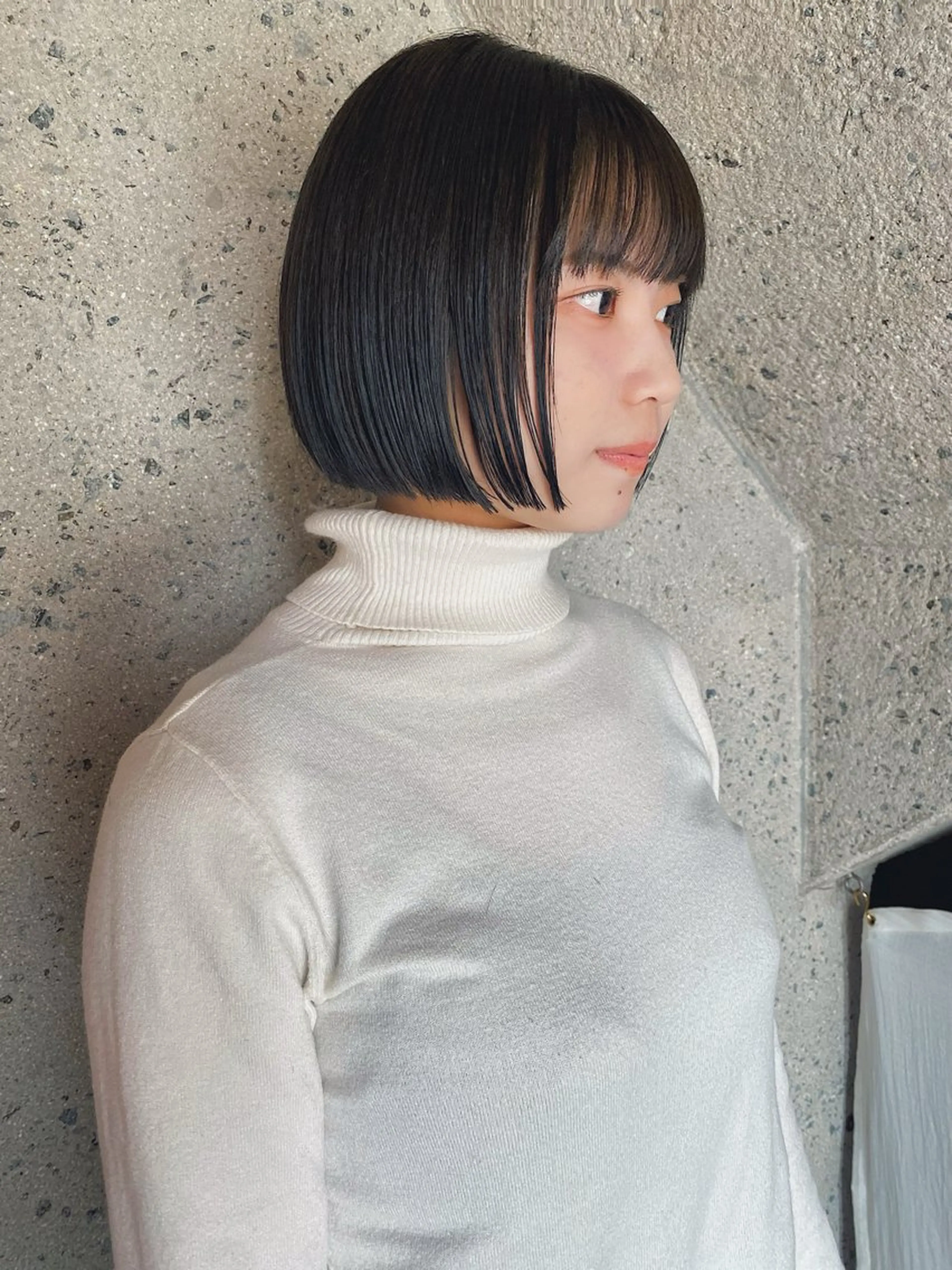 🌟似合わせフロントカット＋透明感カラー🌟(鎖骨より下の長さの方はロング料金＋500円になります。)の写真