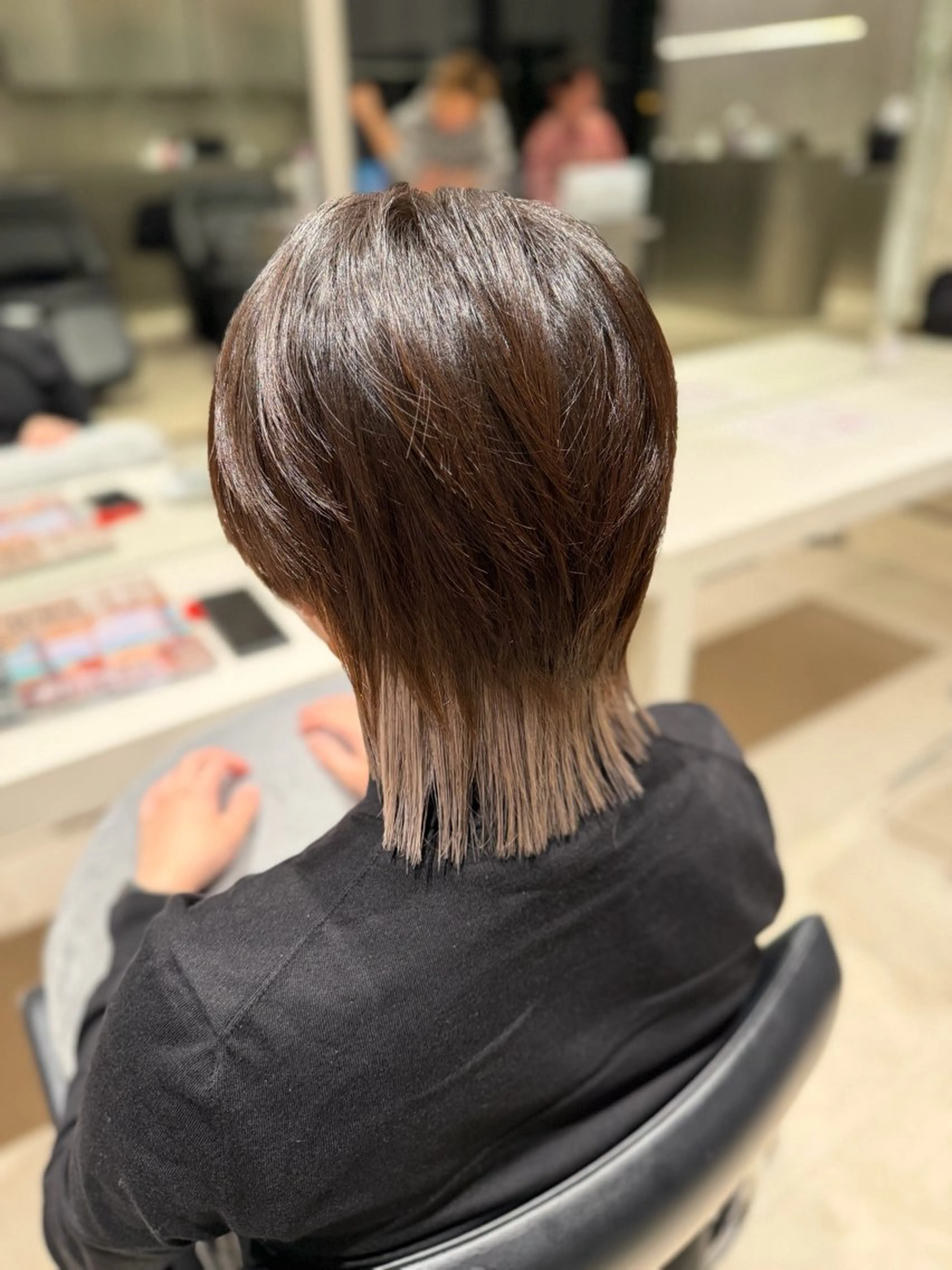 メンズ カット ヘアカラー 髪質改善/レイヤー 暖色/shiinaのヘアスタイル