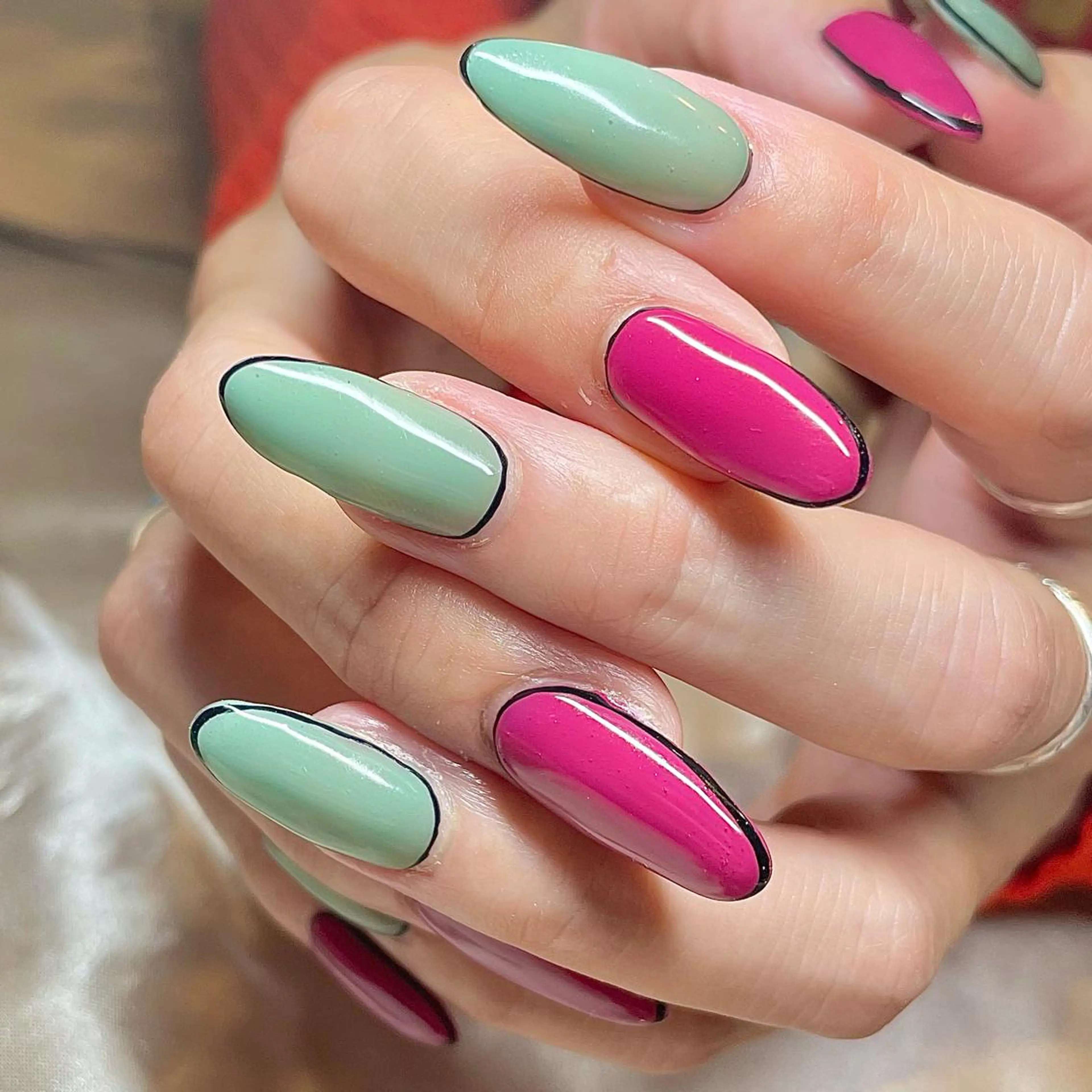 ロング カラー パーマ ヘアアレンジ メンズ キッズ ネイル マツエク・マツパ ハンドネイル ハンドケア nail&eye Aoのマツエク・マツパデザイン