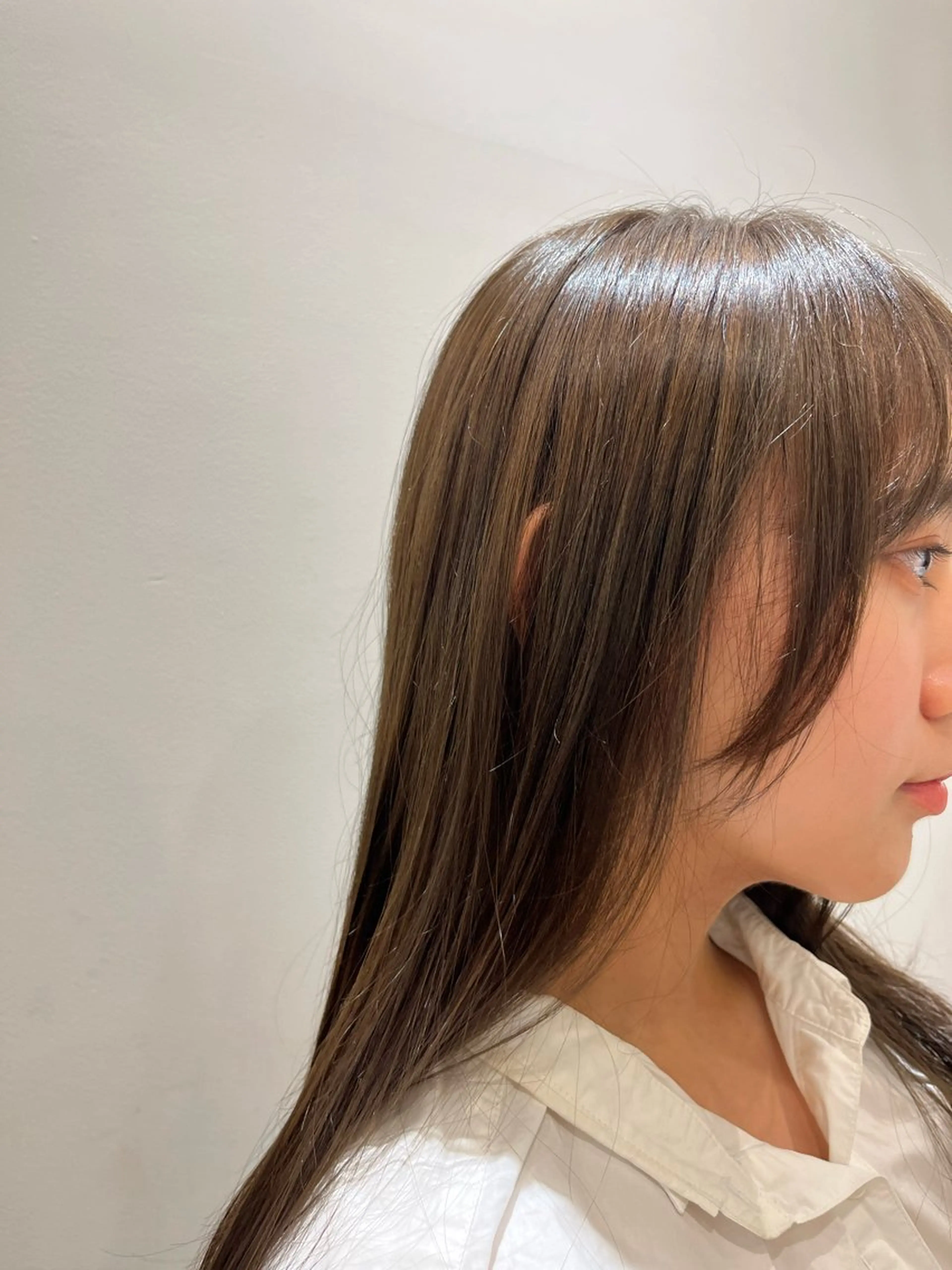 セミロング カラー ヘアカラー 門崎未依/レイヤー/ メンズカット🪿🌼のヘアスタイル