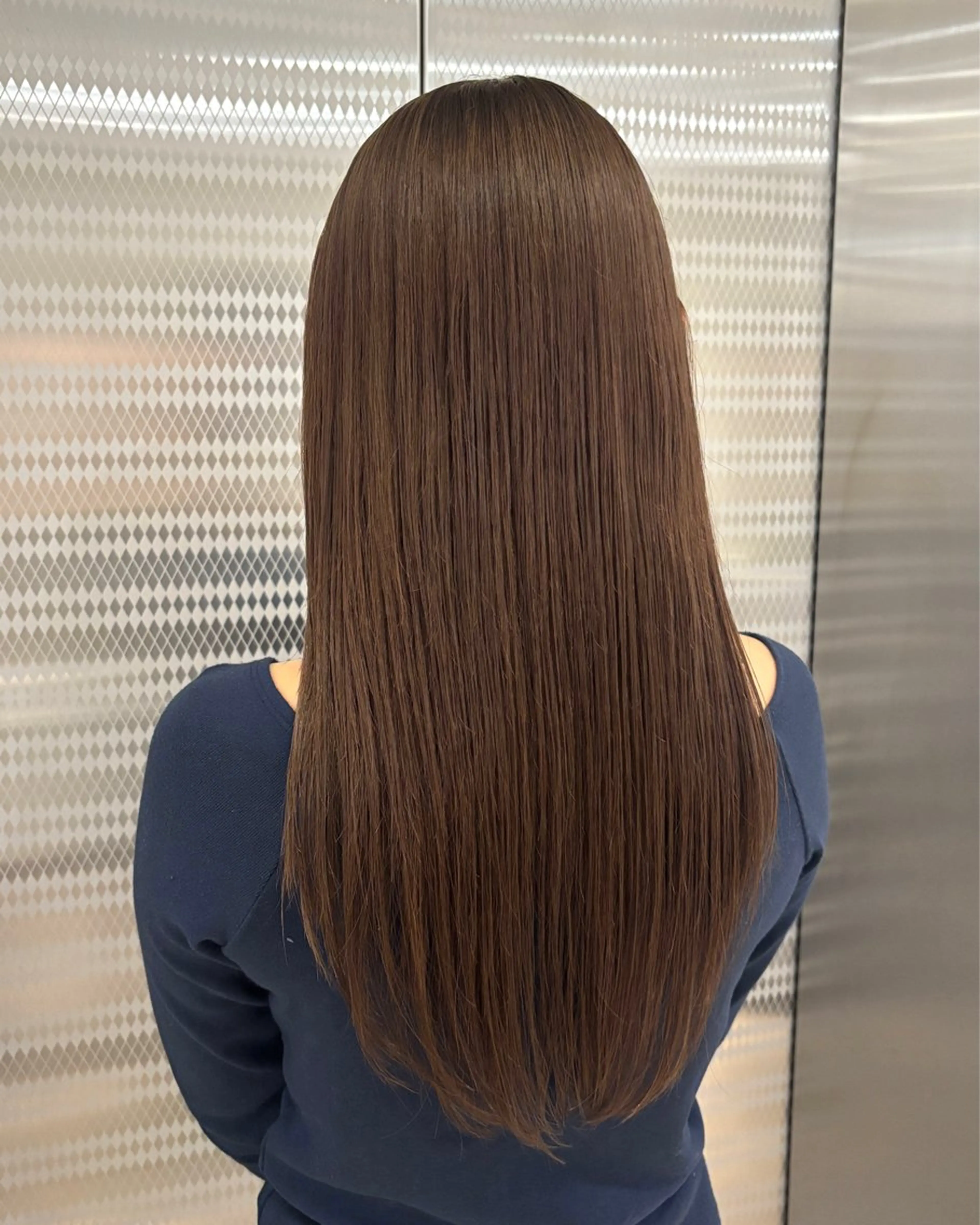 ロング カラー 髪質改善 ヘアカラー トリートメント CHAINON×FeM#所属・名駅/sHiHo/透 明感カラー✨🎀/のヘアスタイル