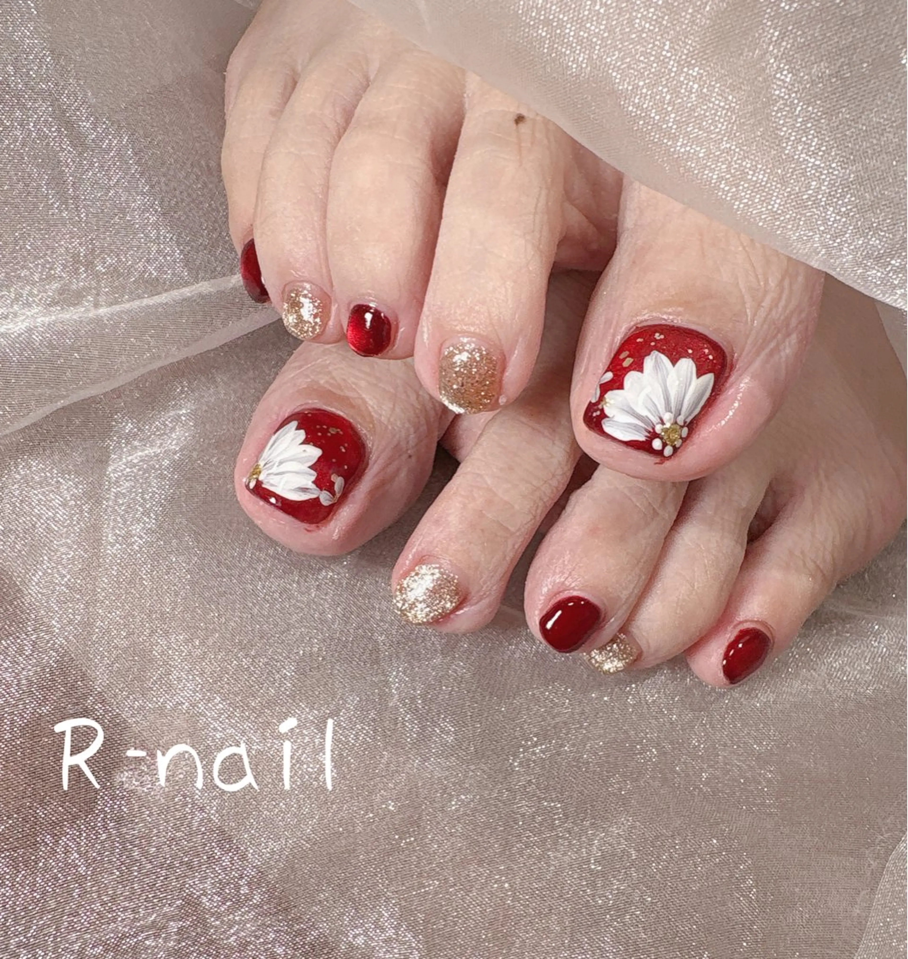 ネイル フットネイル R-nail salonのネイルデザイン