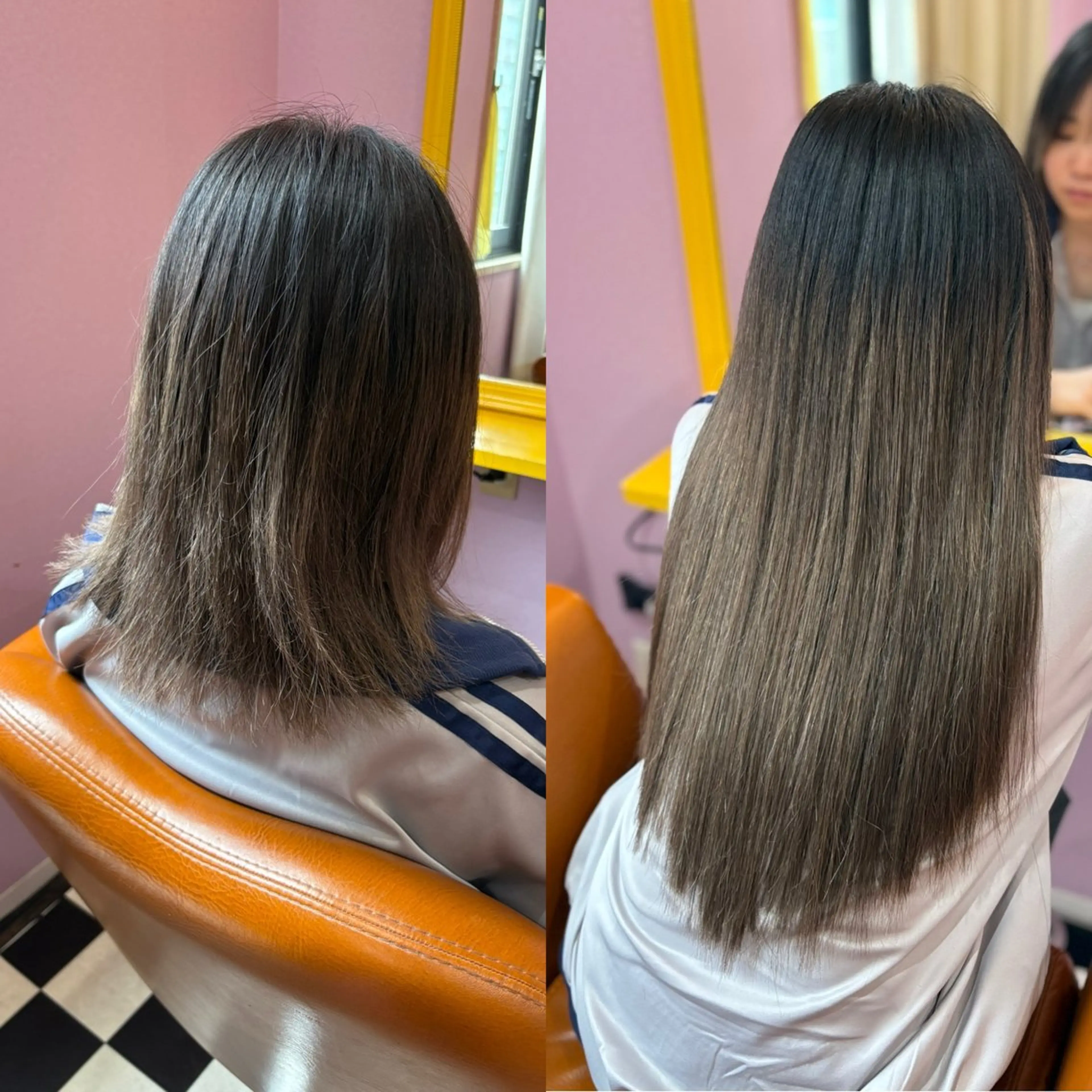 ミディアム チビ編み込みエクステ どぅ〜す/YUIのヘアスタイル