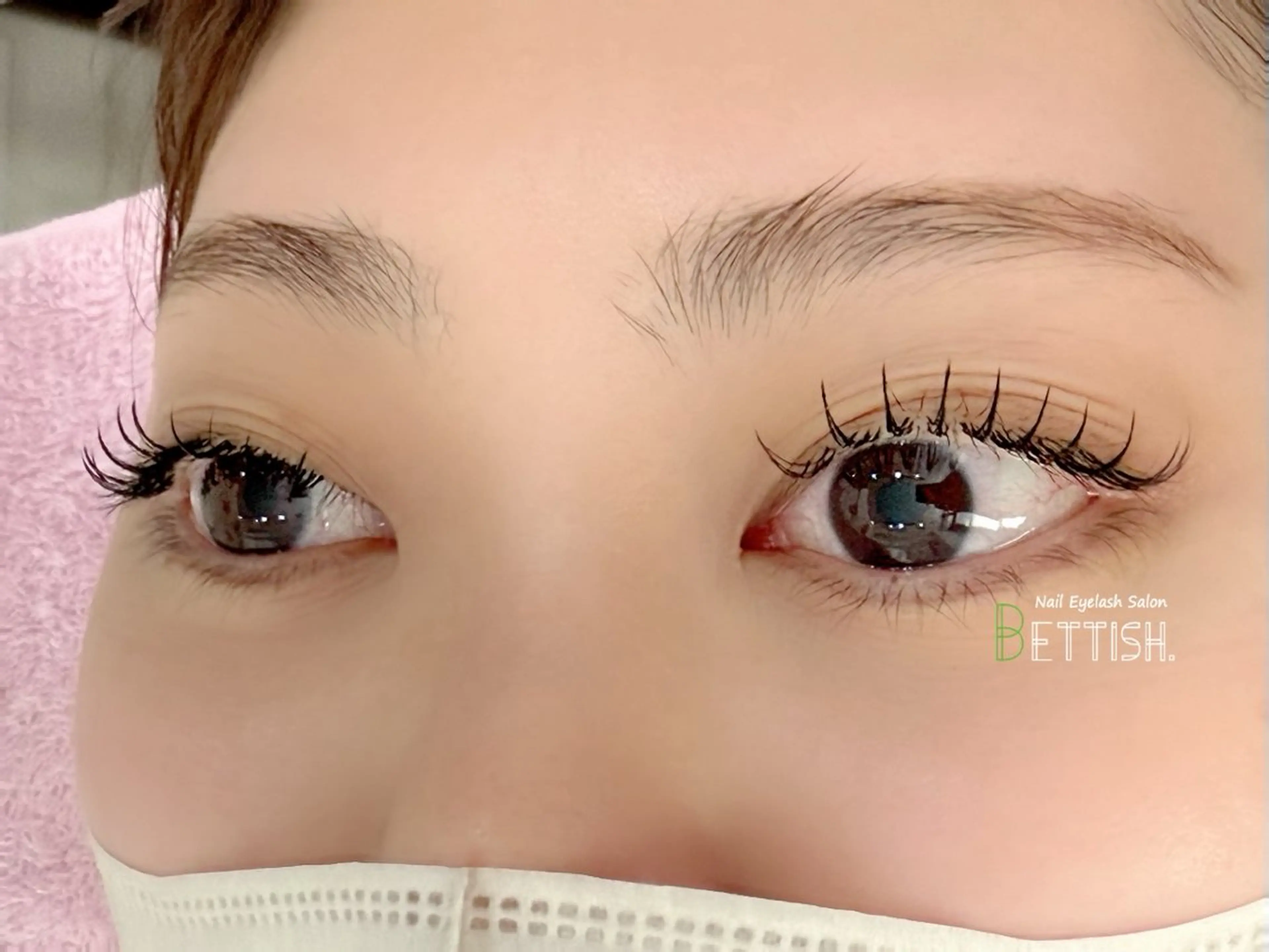 【当日限定】🍀メガフラットラッシュ60束(120本)🍀束感仕上げOK⭐️オフ代+550円の写真