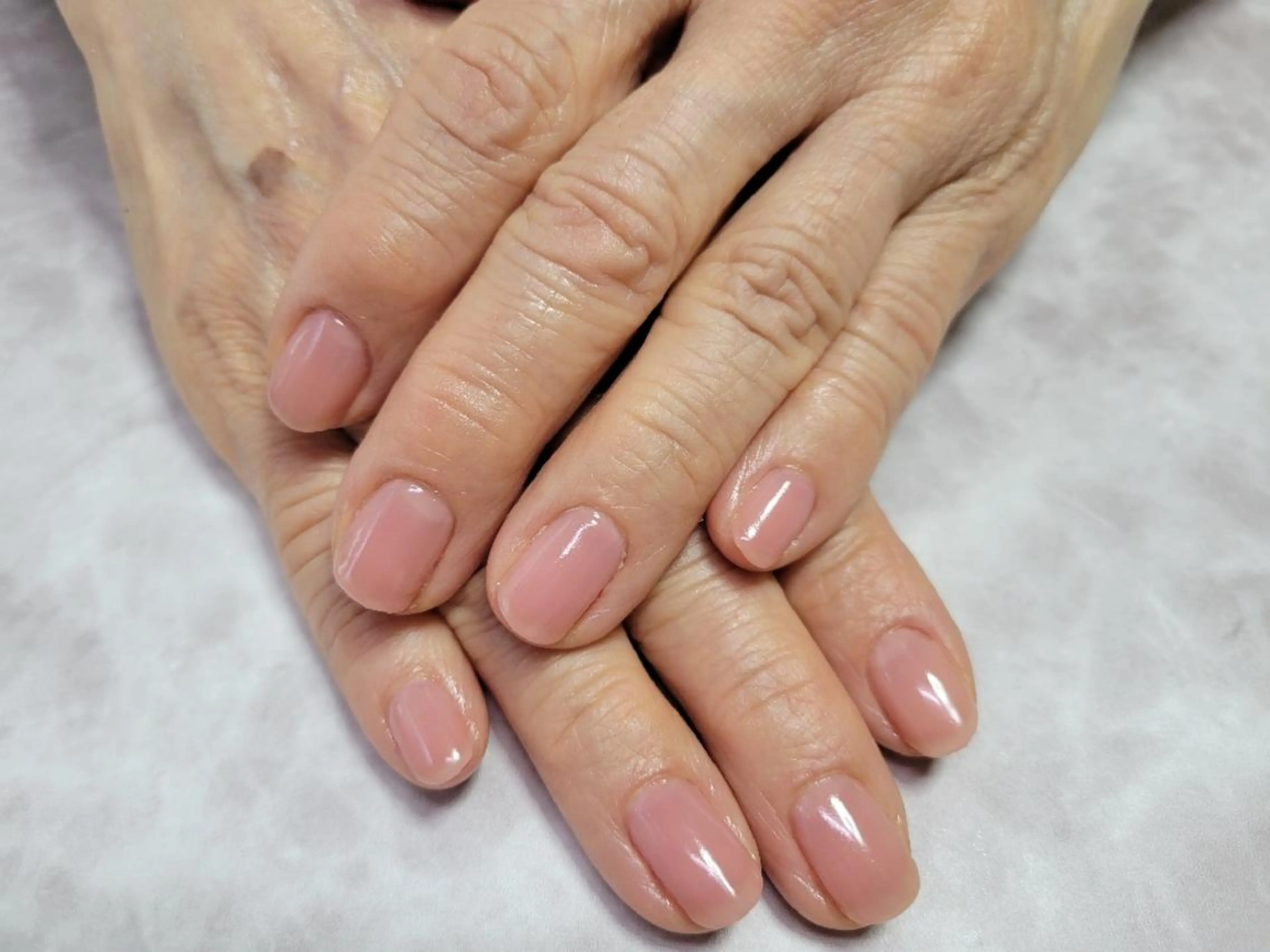 ネイル ワンカラーネイル ピンク Nails and  Beauty-Mのネイルデザイン