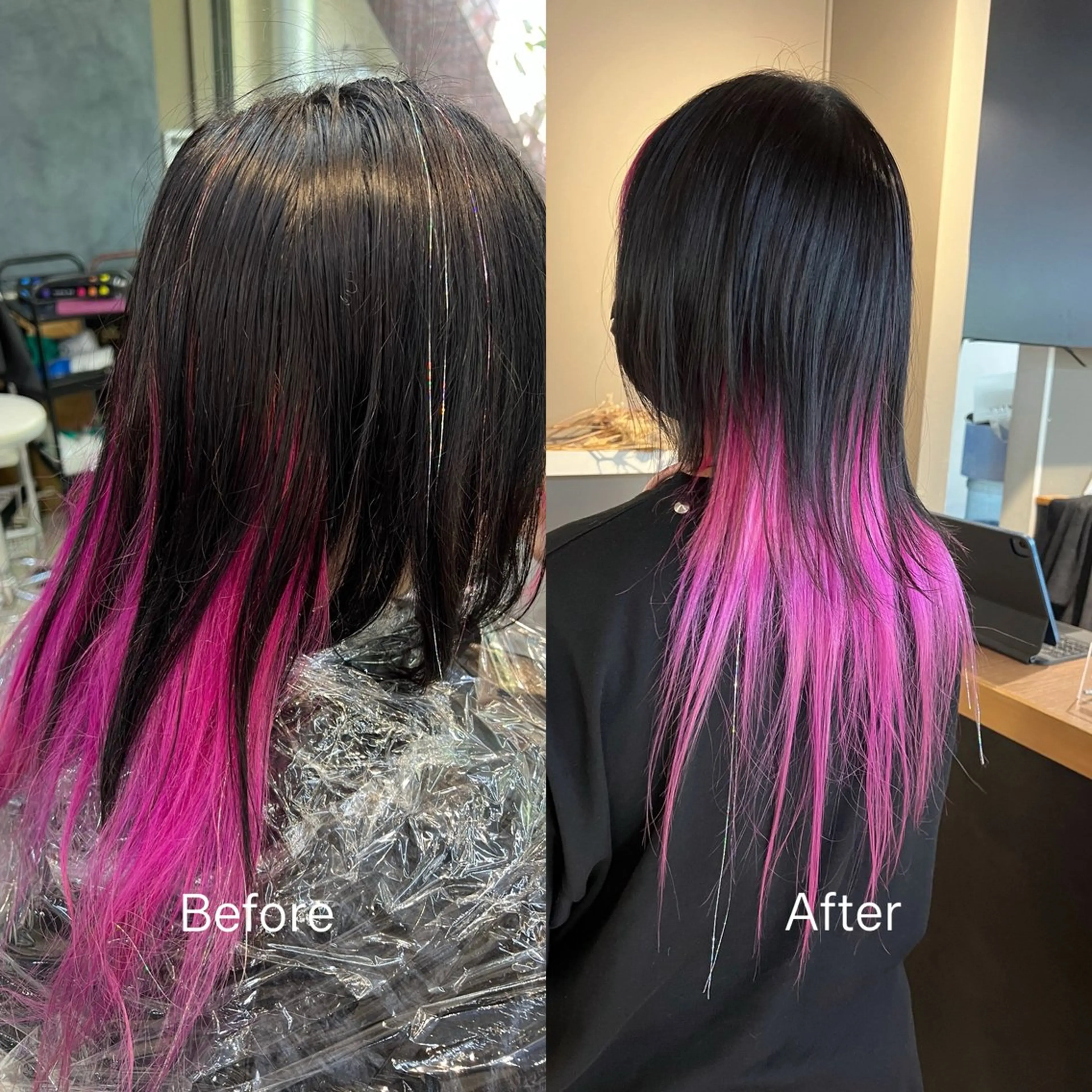 ロング カラー ピンクカラー ロング daiki 原宿のヘアスタイル