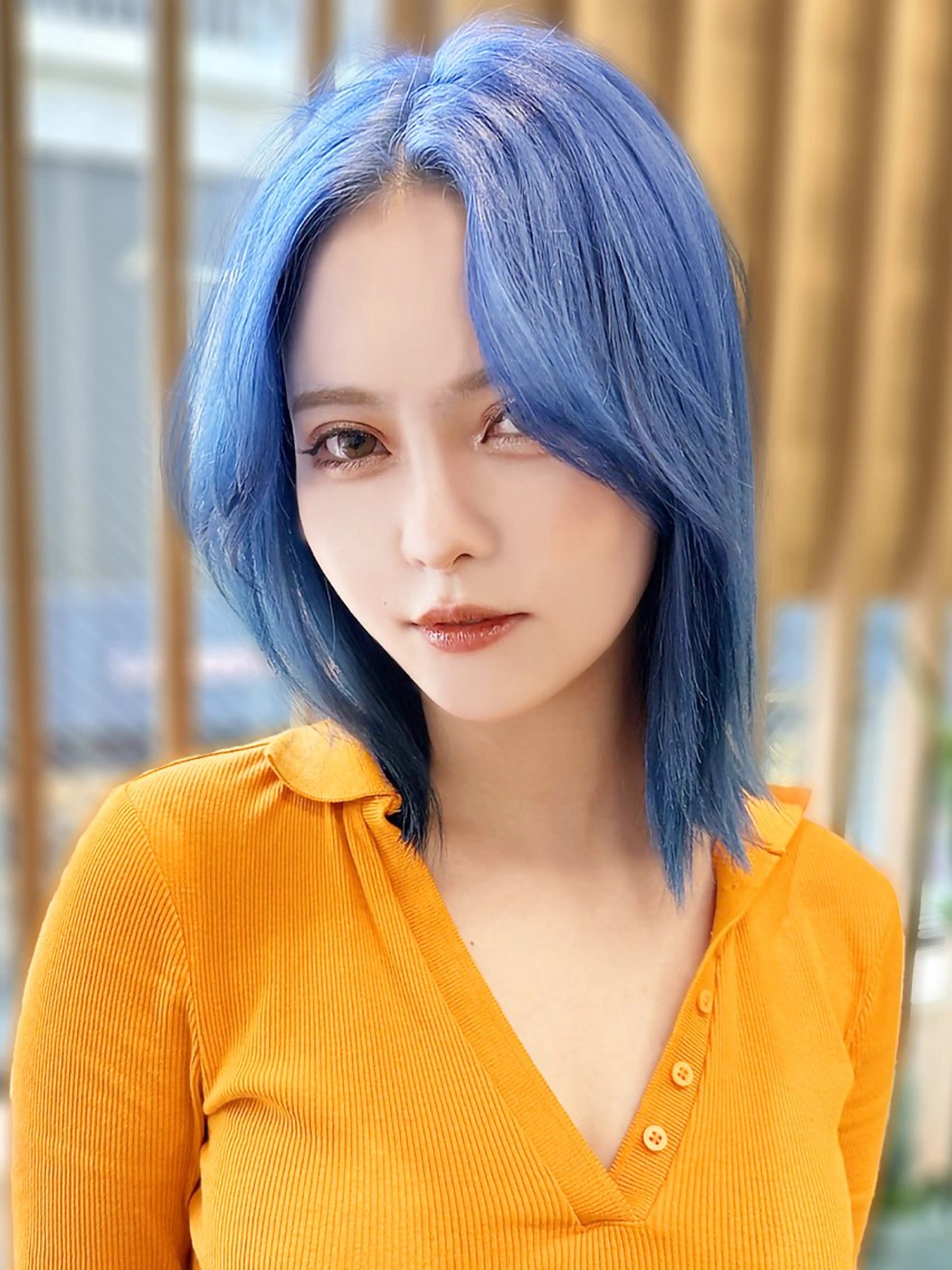 ミディアム カラー ブリーチ 透明感カラー トリートメント ヘアカラー トリートメント 【店長】韓国ヘア/ 美髪ケア　野沢綾馬のヘアスタイル
