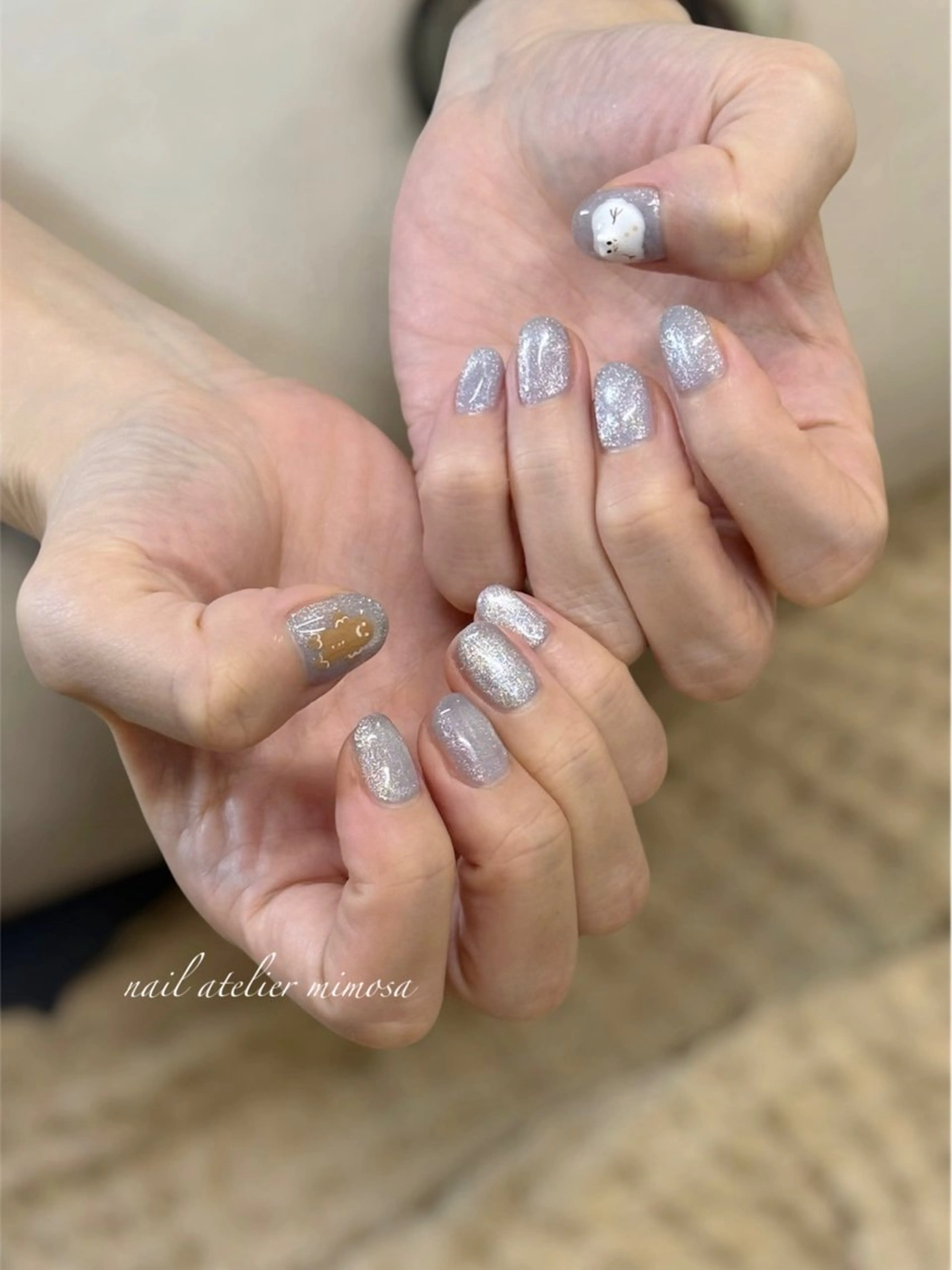 ネイル ハンドネイル アトリエ　ミモザ所属・いまむら あかりのネイルデザイン