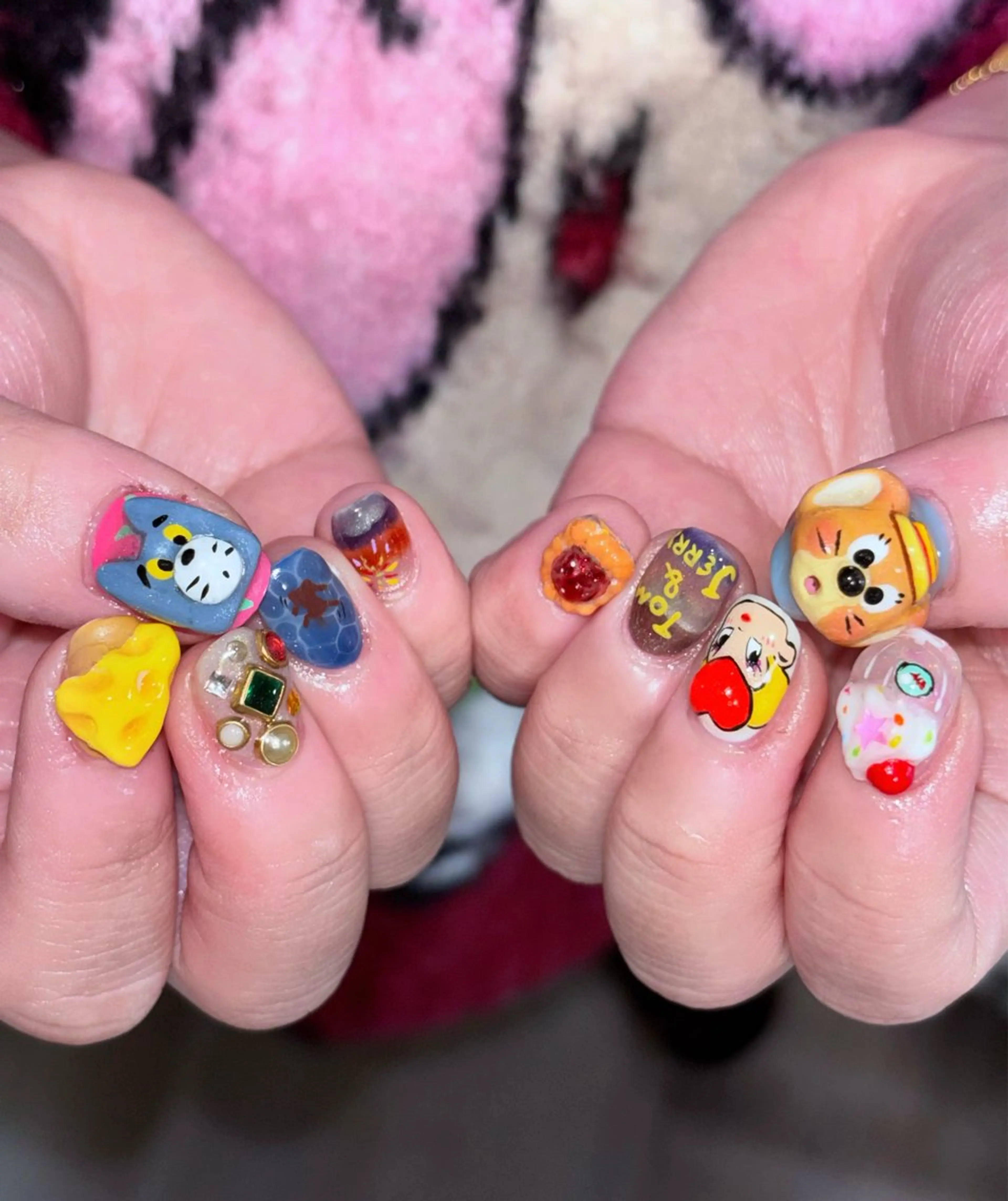 ネイル ショートネイル 銀河屋の猫所属・銀河屋 の猫のネイルデザイン