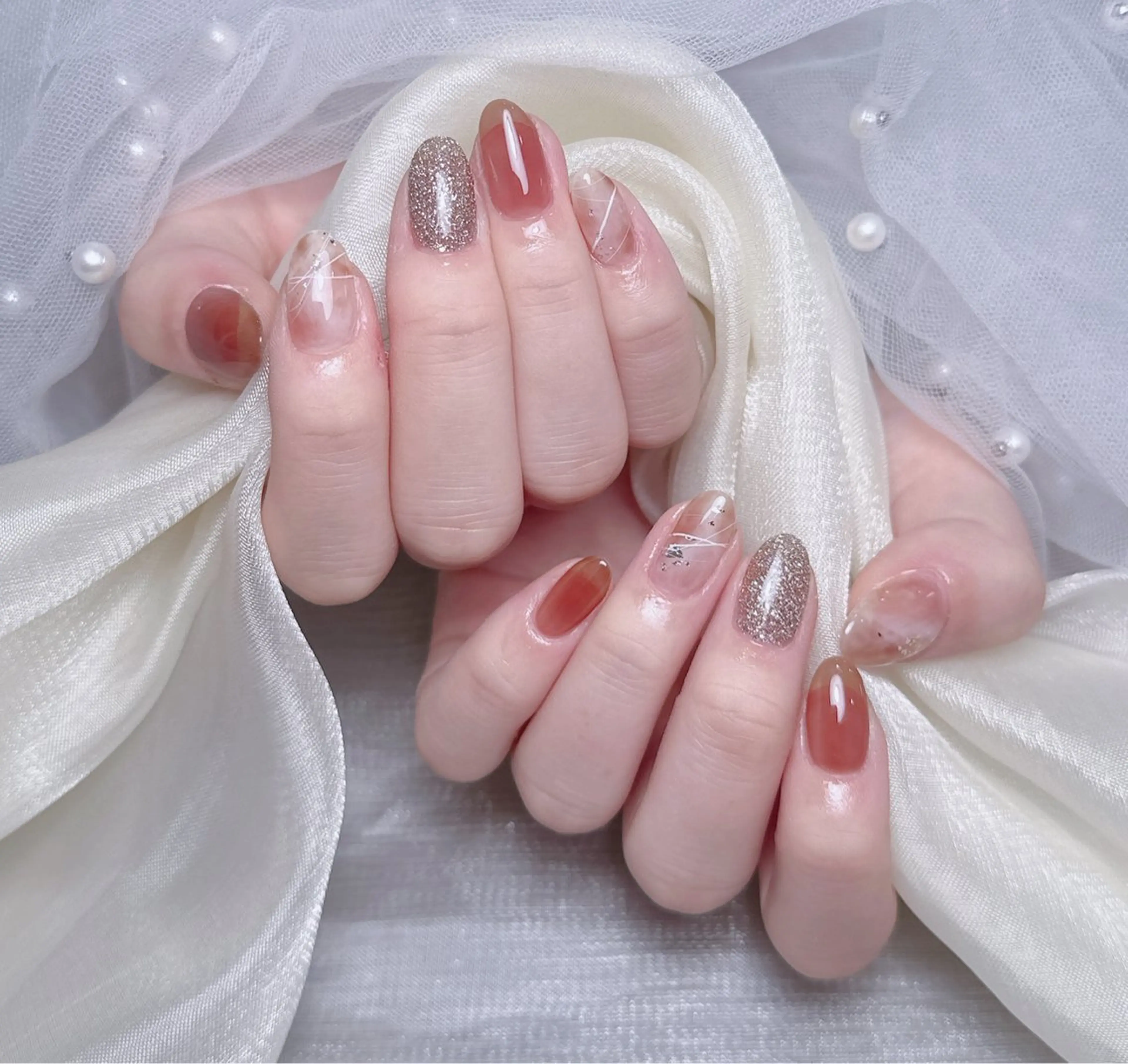 ネイル ハンドネイル ハンドケア 🎀も ものネイルデザイン