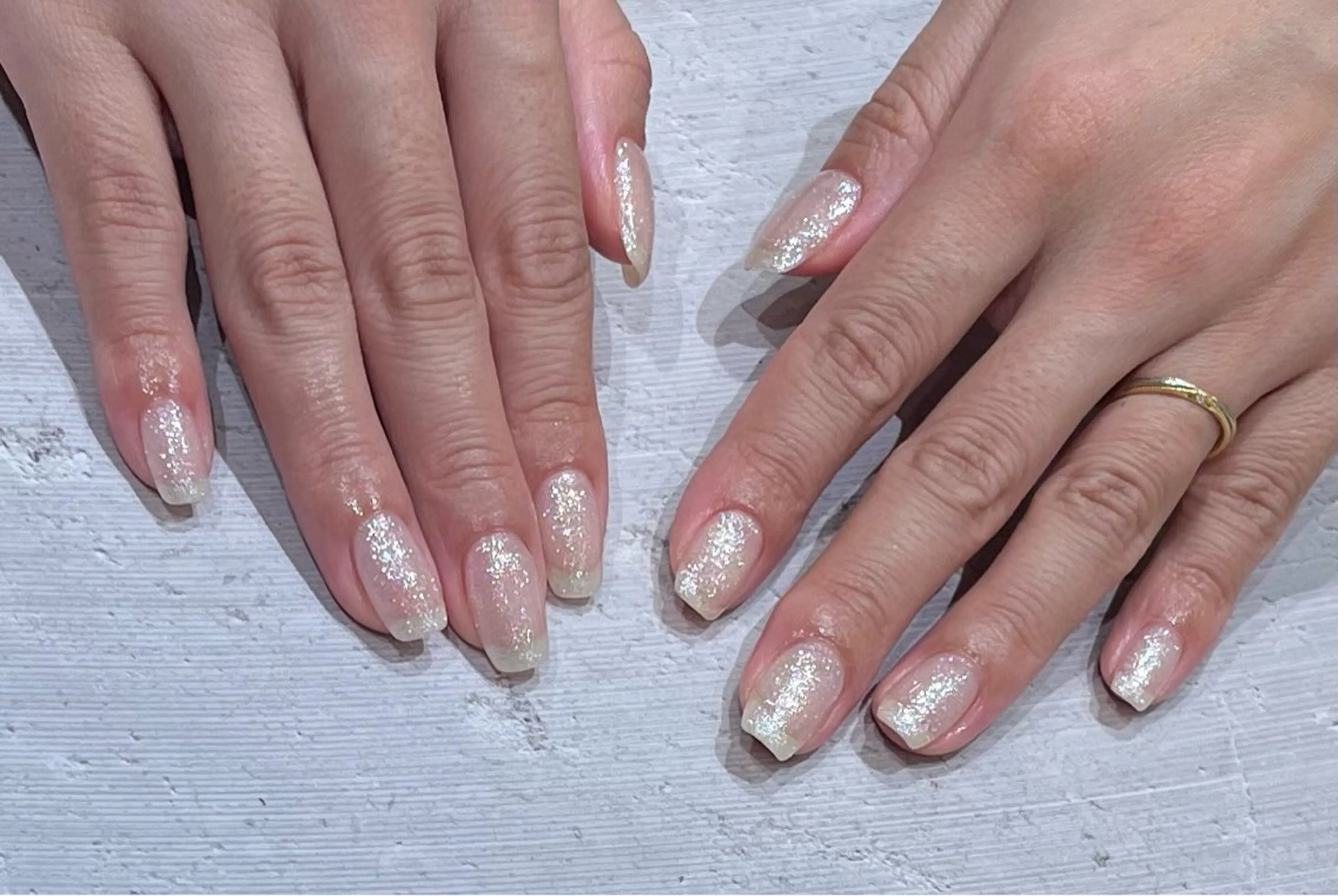 オフ無しワンカラーorグラデーションの写真