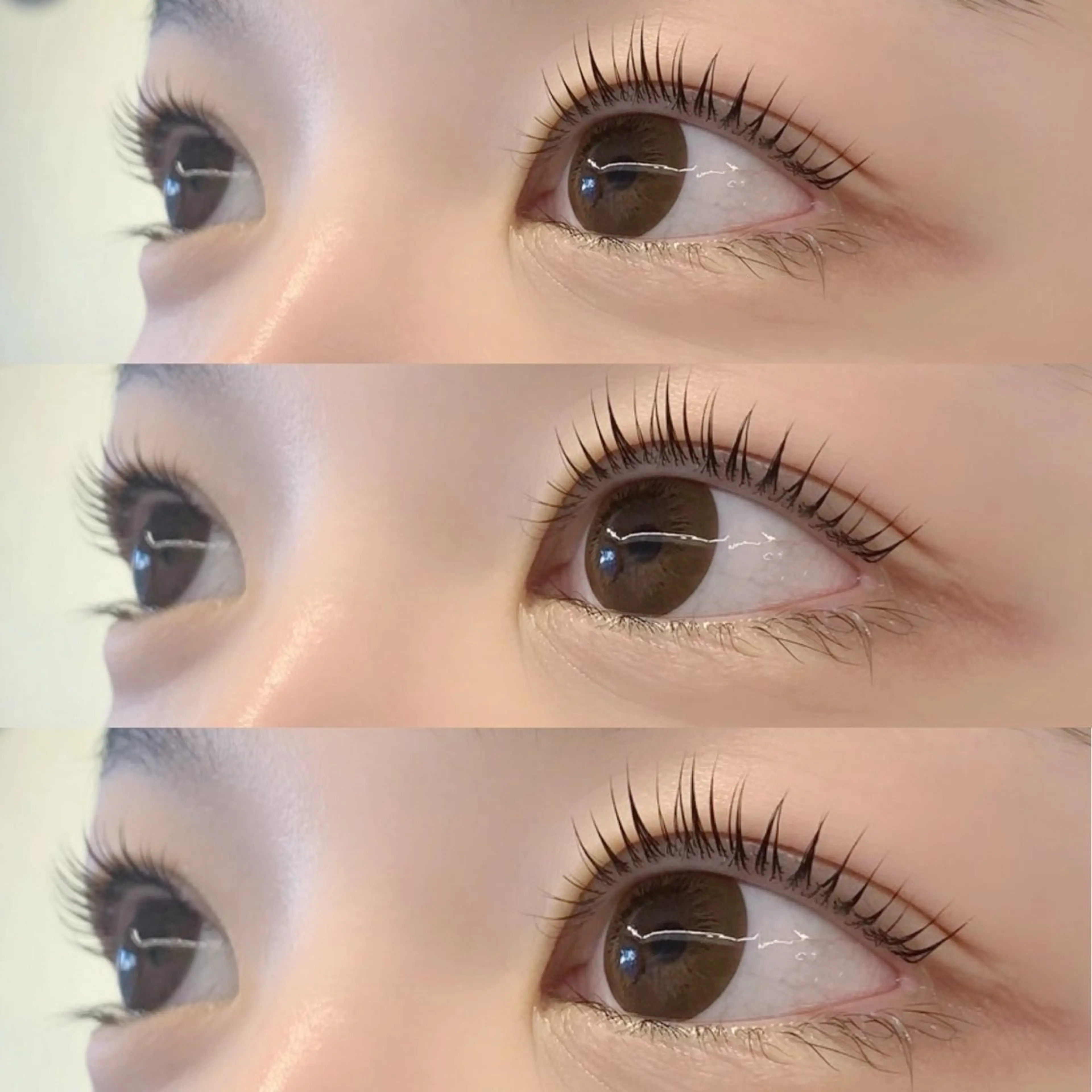 【ご新規価格】⭐️まつ毛パーマorパリジェンヌ⭐️(美容液コーティング込)の写真