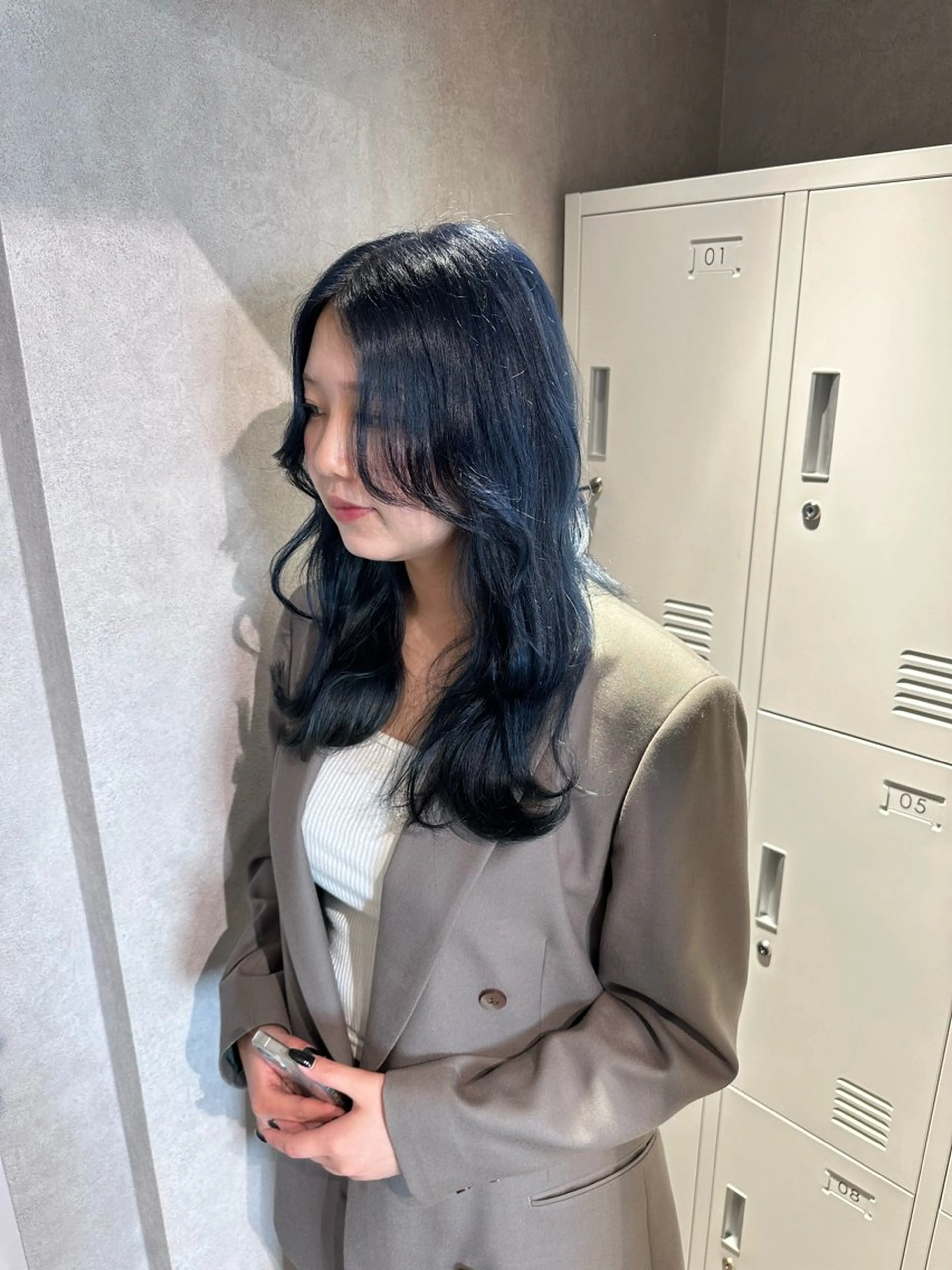 ロング カラー ヘアカラー HARUKI🏔️/ メンズ/透け感カラーのヘアスタイル