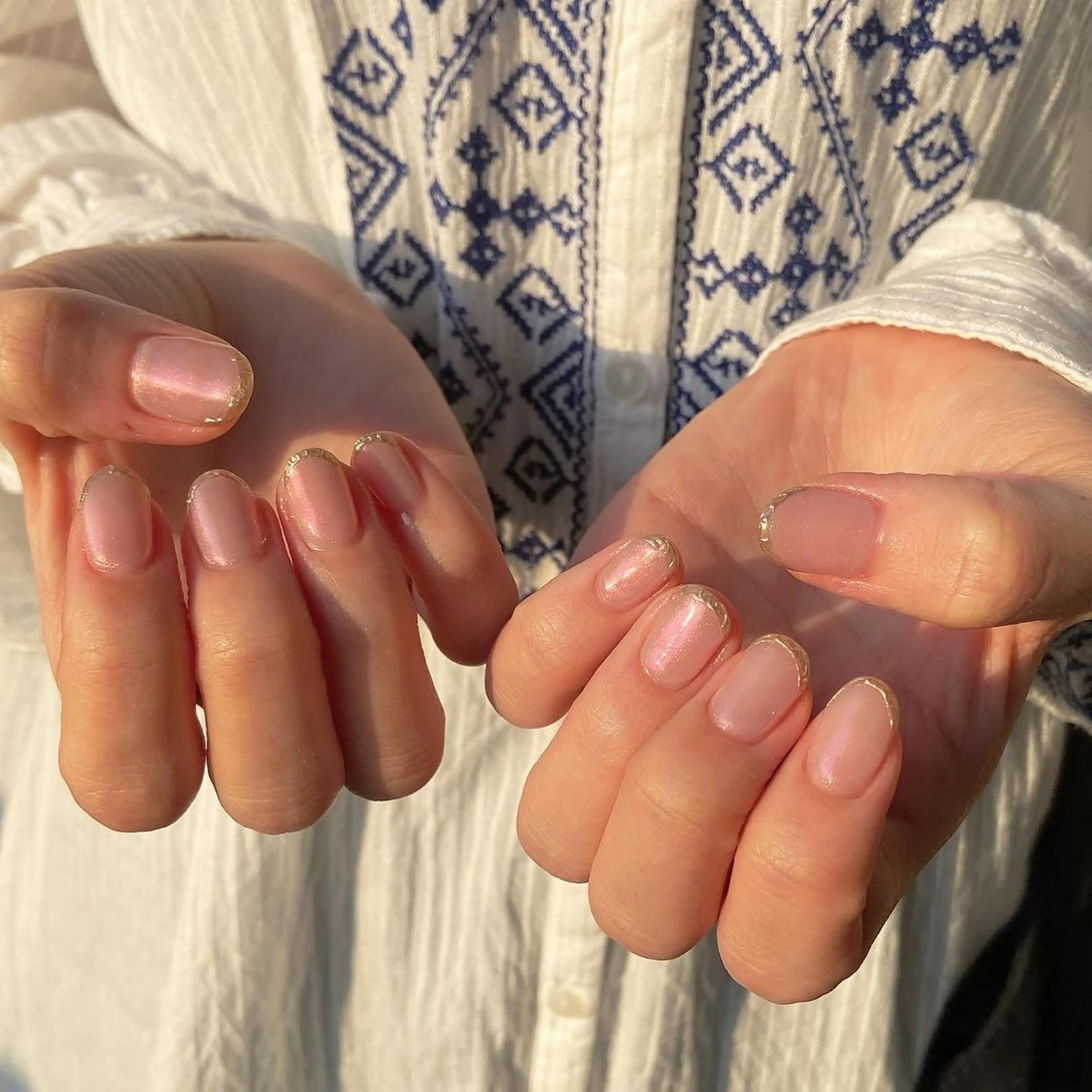 ネイル 𝕄𝕚𝕪𝕦🤍 自由が丘⌇パラジェルのネイルデザイン