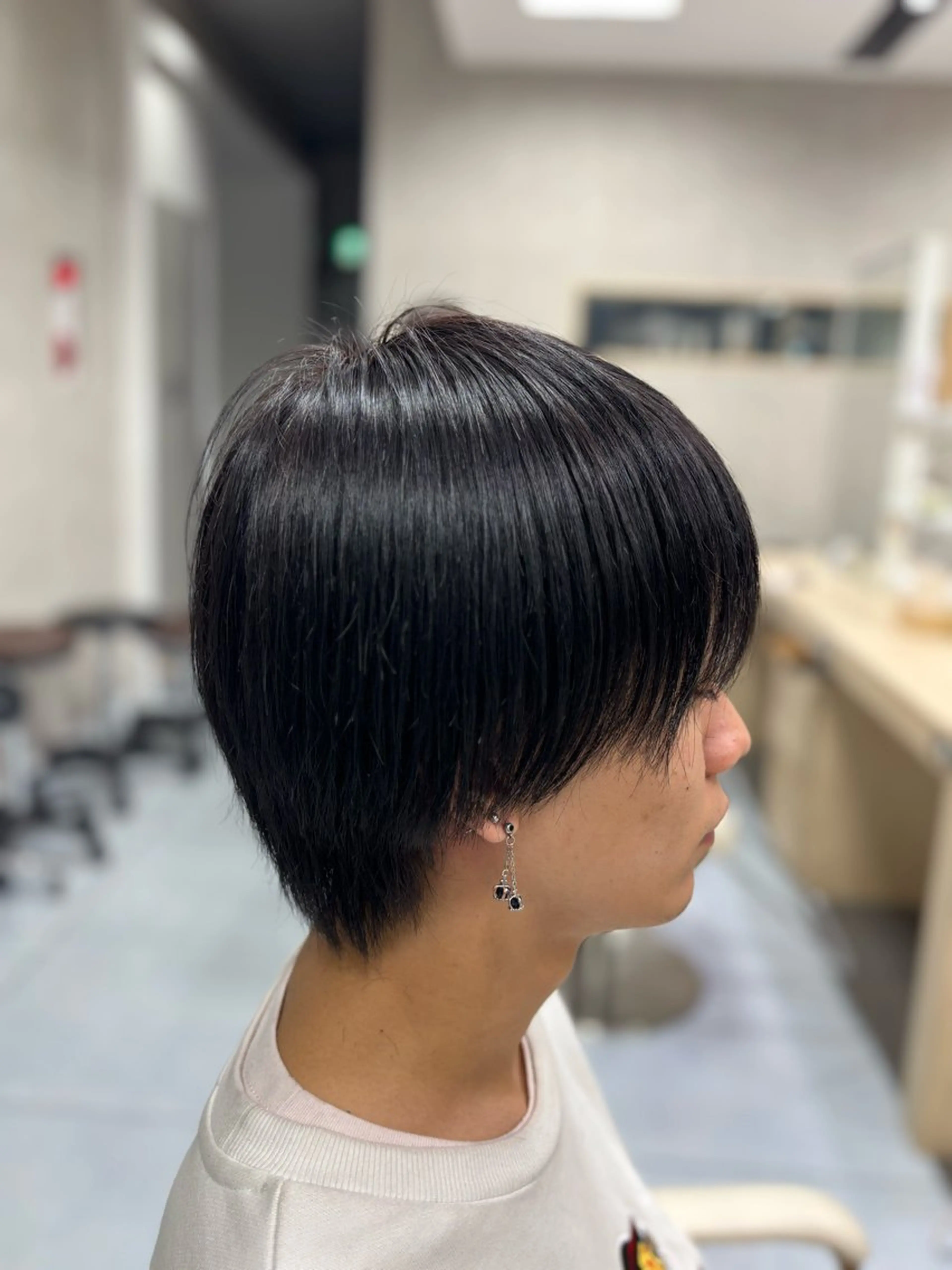 メンズ カット ヘアカラー メンズ特化韓国風 パーマスタイル/りんのヘアスタイル